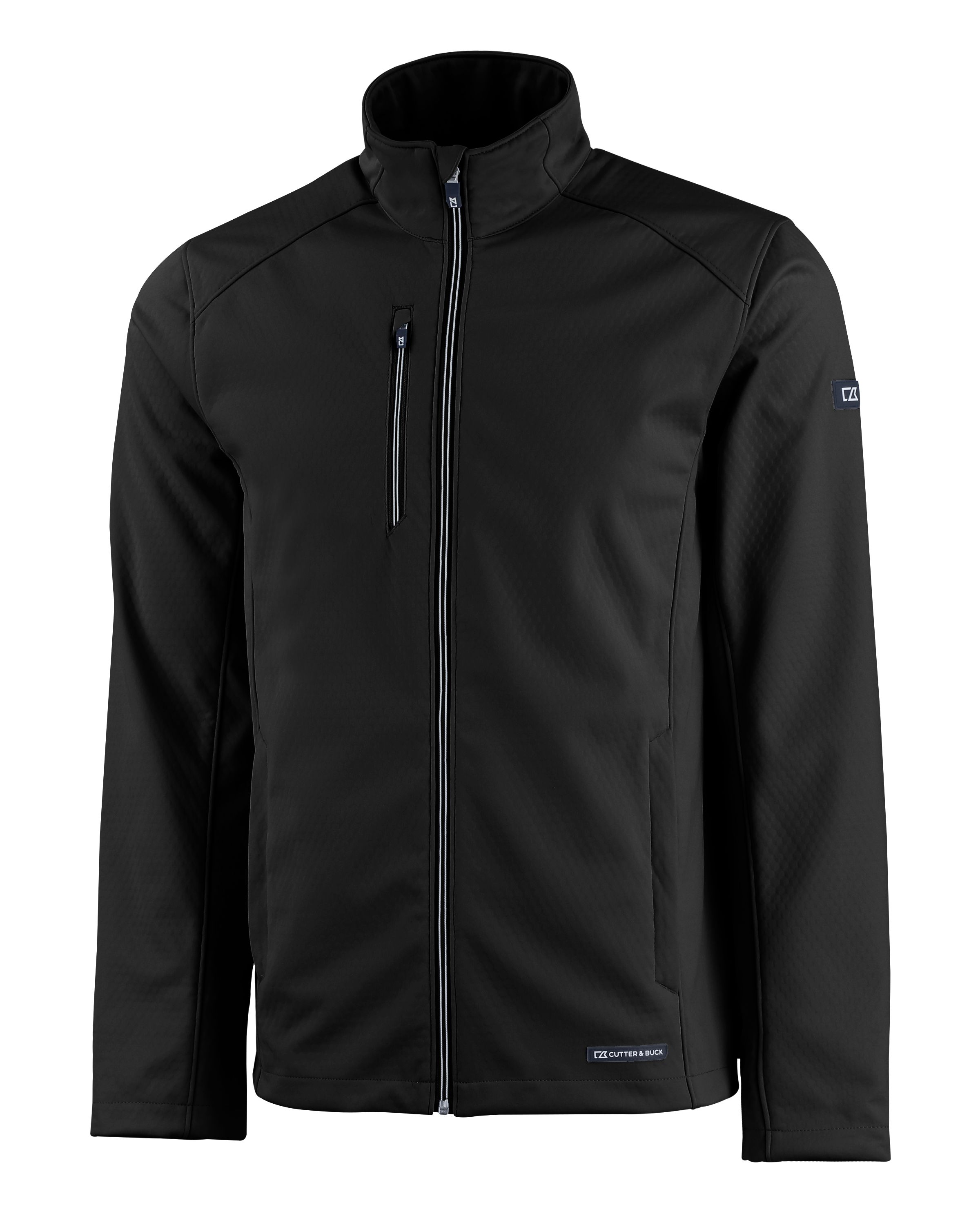 CB Evoke Eco Softshell Recycled Full Zip Mens Jacket-Cutter &#38; Buck