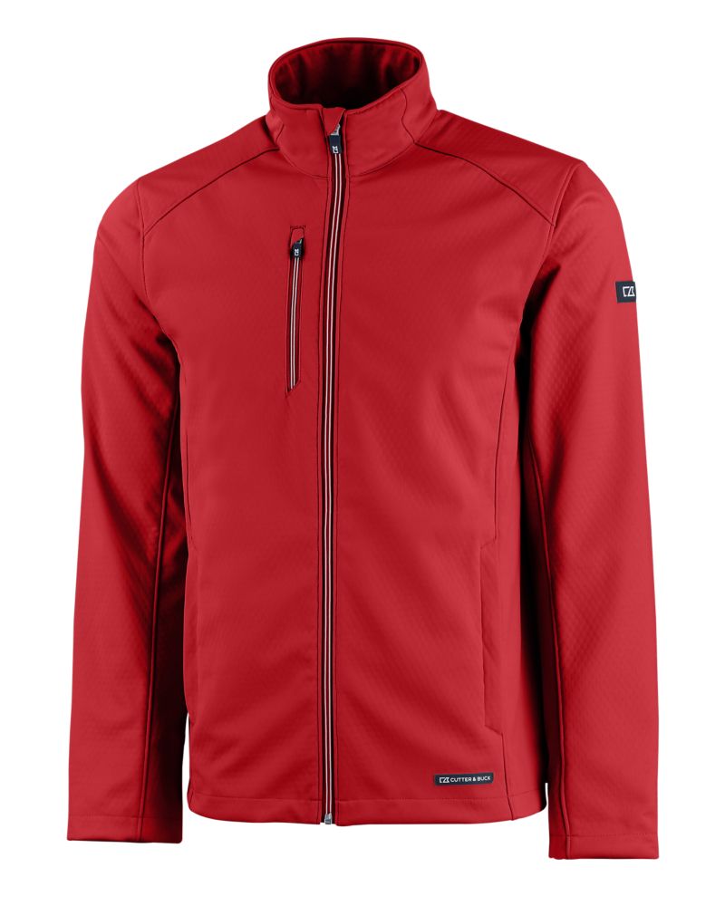 Cutter & Buck Evoke Recycled Honeycomb Fleece Mens Full Zip Jacket 63