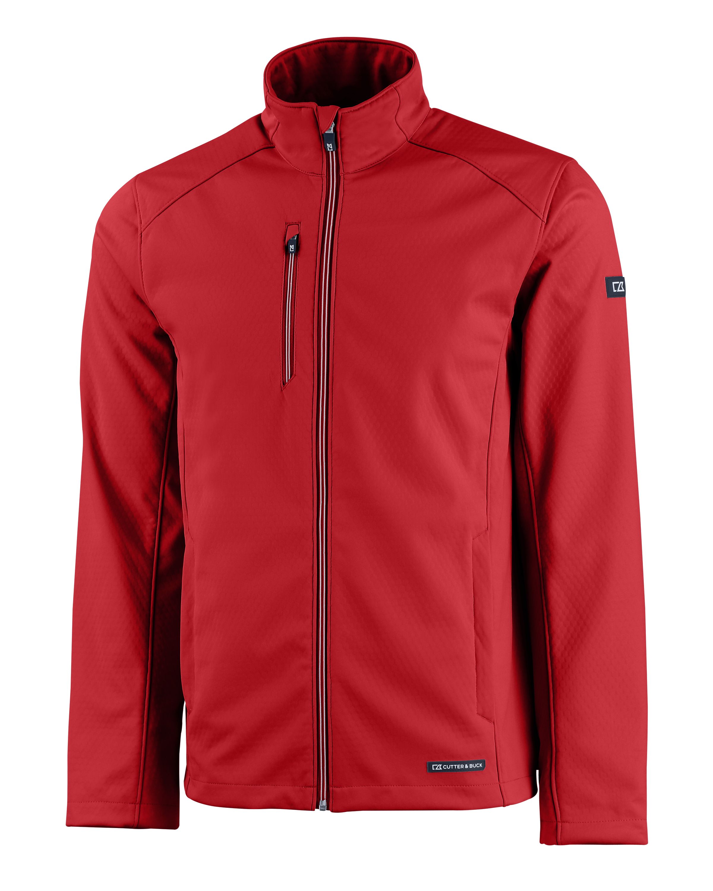 Cutter & Buck Evoke Recycled Honeycomb Fleece Mens Full Zip Jacket 69