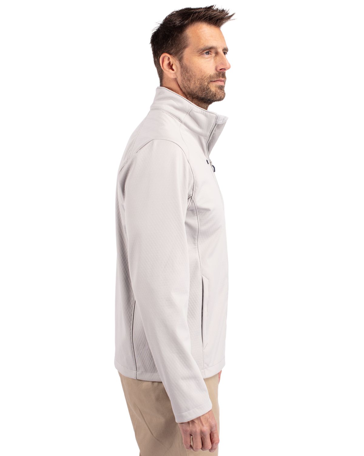 Cutter & Buck Evoke Recycled Honeycomb Fleece Mens Full Zip Jacket 52