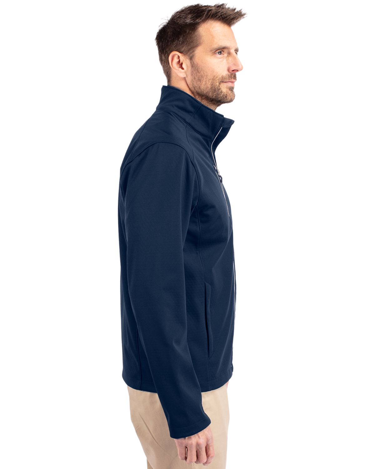 Cutter & Buck Evoke Recycled Honeycomb Fleece Mens Full Zip Jacket 84