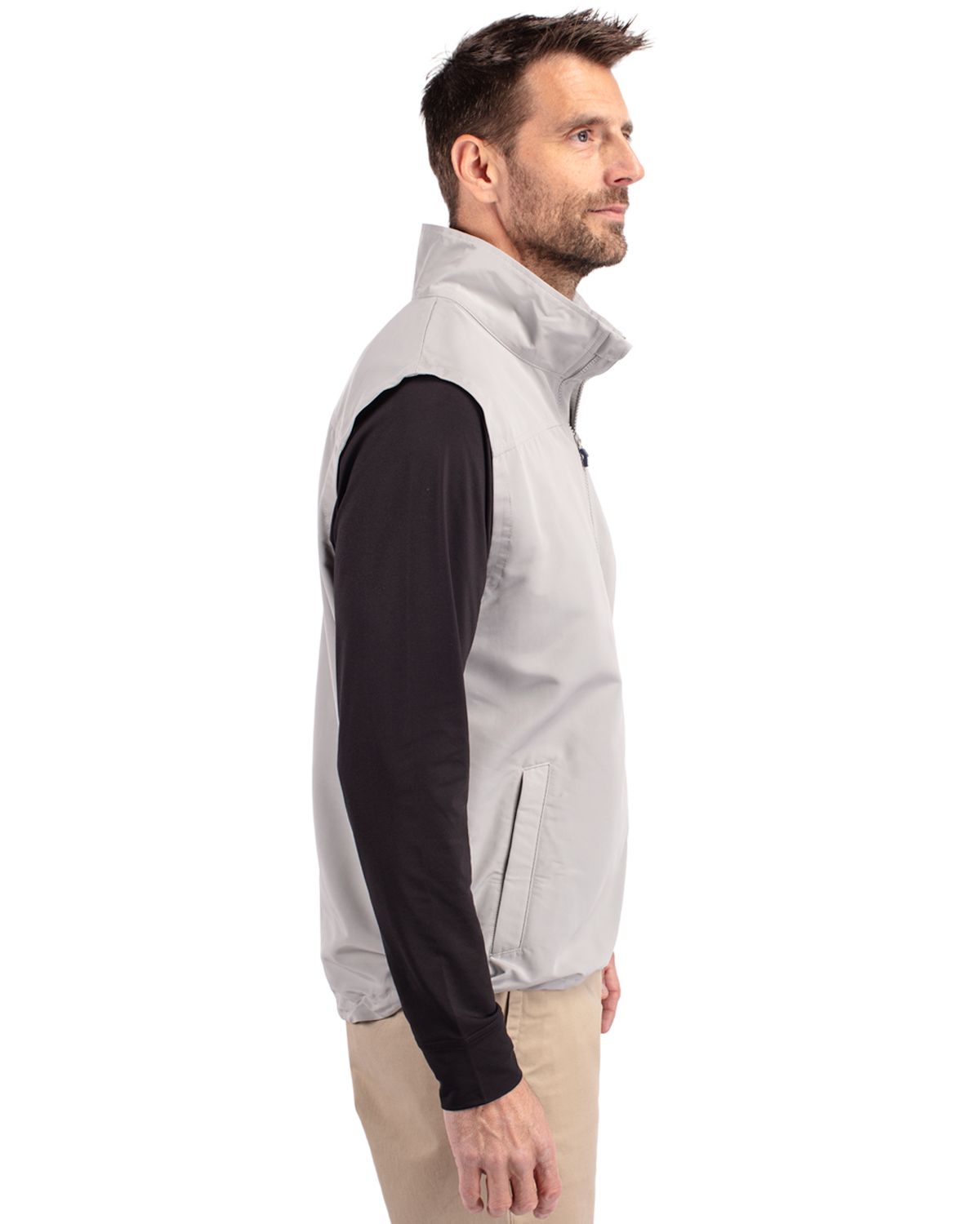 Cutter & Buck Charter Recycled Packable Mens Full Zip Vest 40