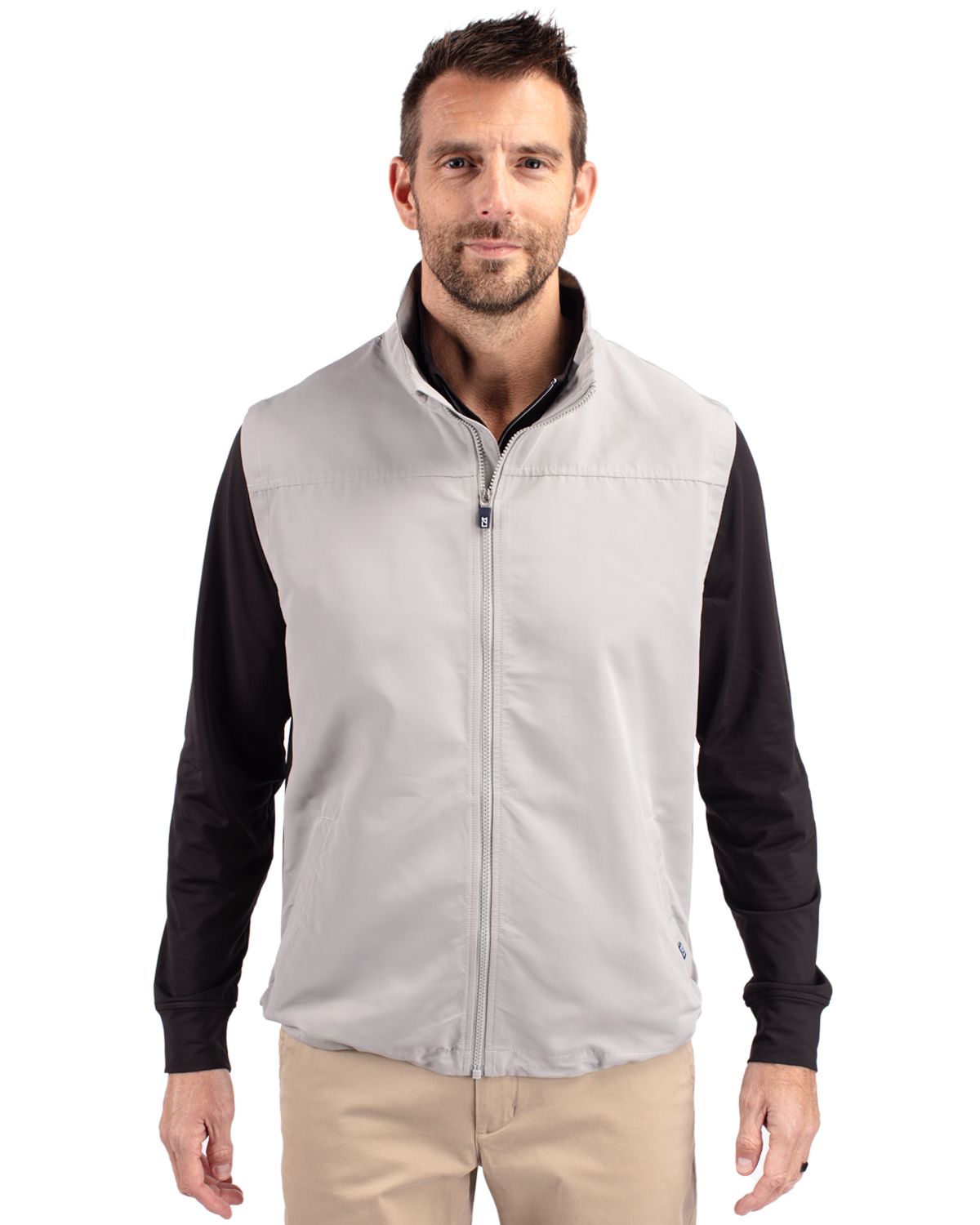 Cutter & Buck Charter Recycled Packable Mens Full Zip Vest 63