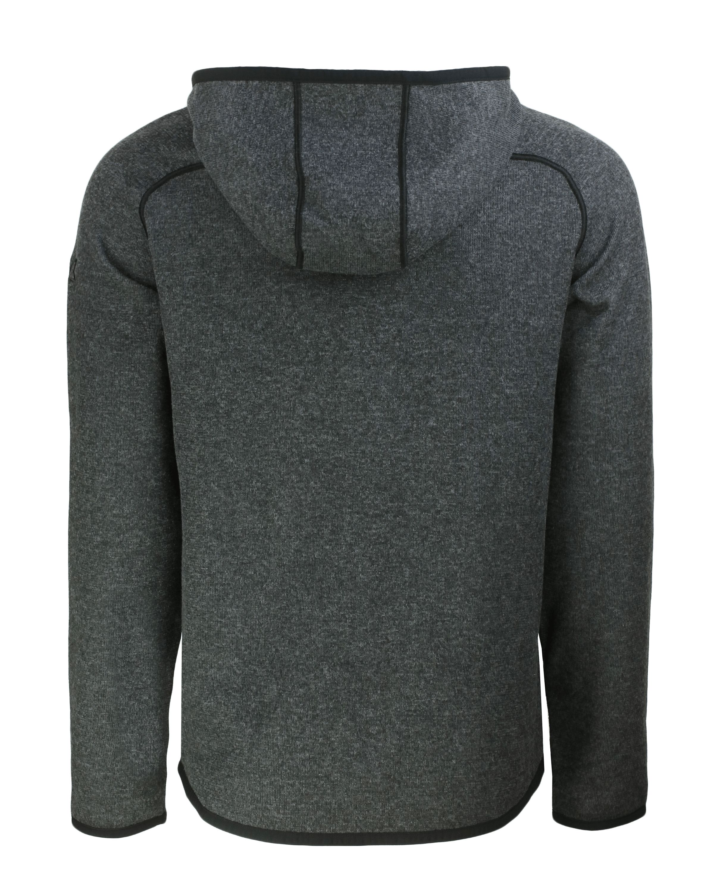 Cutter & Buck Mainsail Sweater-Knit Mens Full Zip Hooded Jacket 124