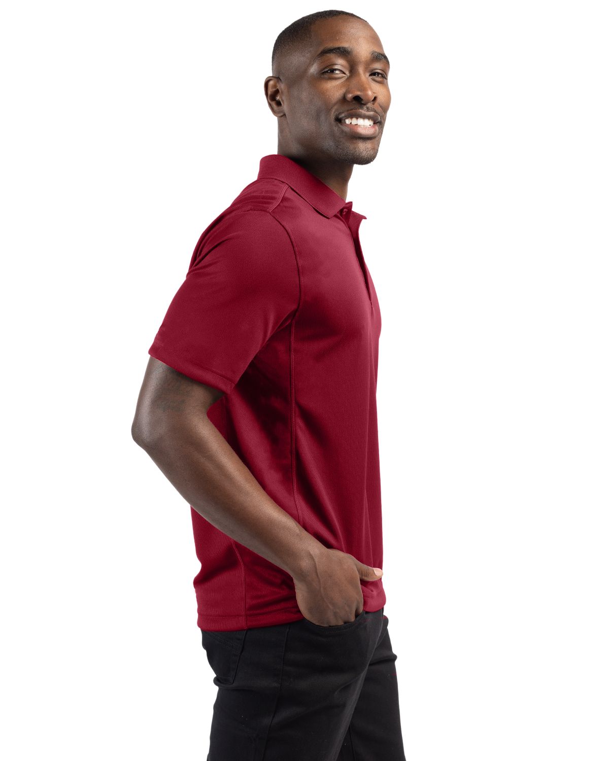 Clique Ice Pique Tech Mens Polo 186