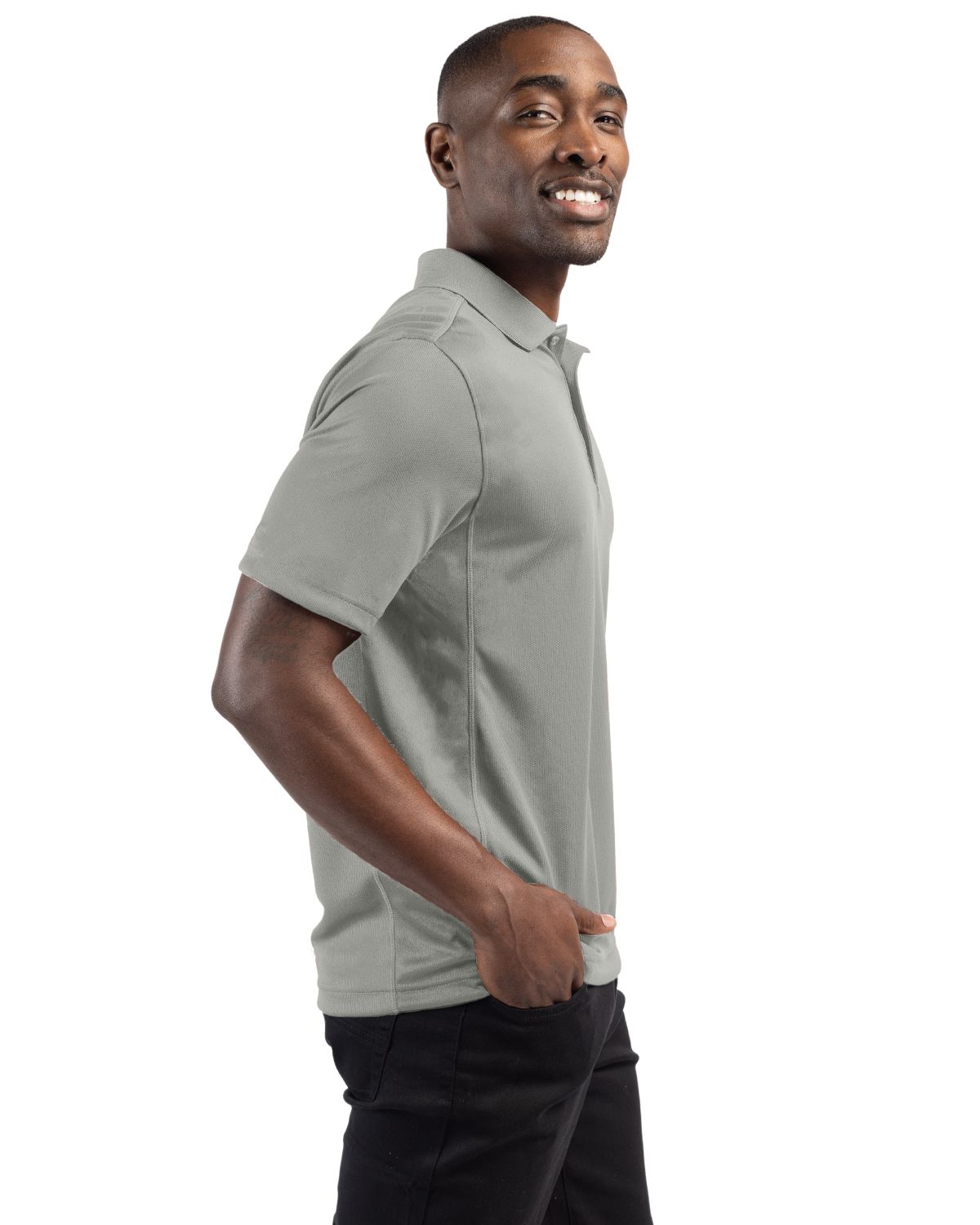 Clique Ice Pique Tech Mens Polo 198
