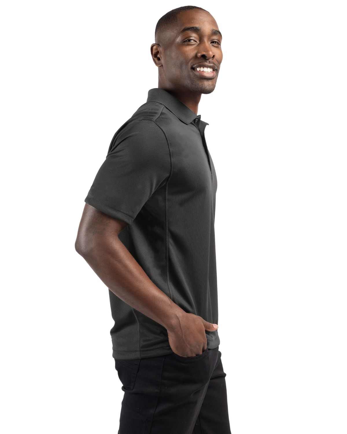 Clique Ice Pique Tech Mens Polo 163
