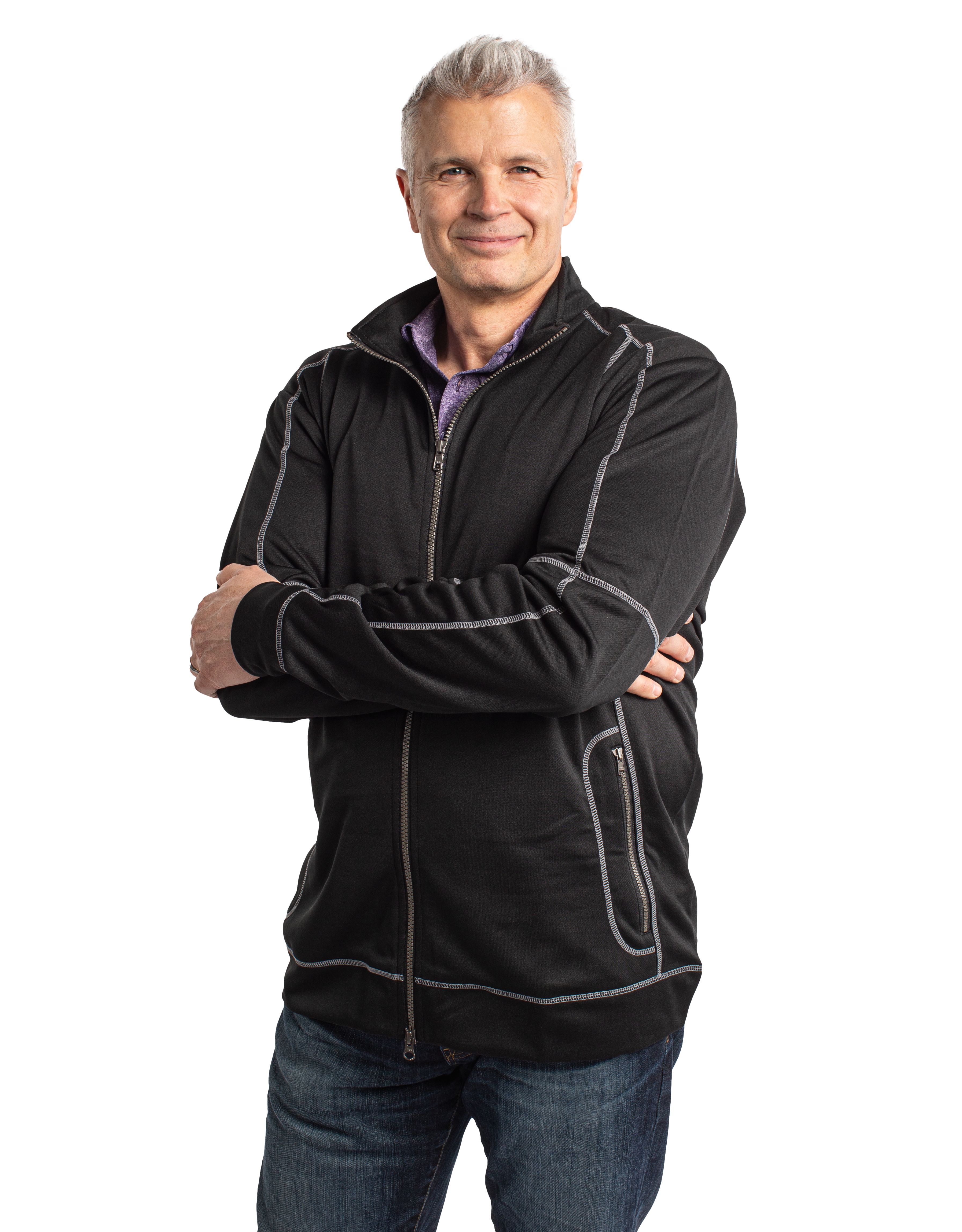 Clique Helsa Performance Knit Mens Full Zip 41