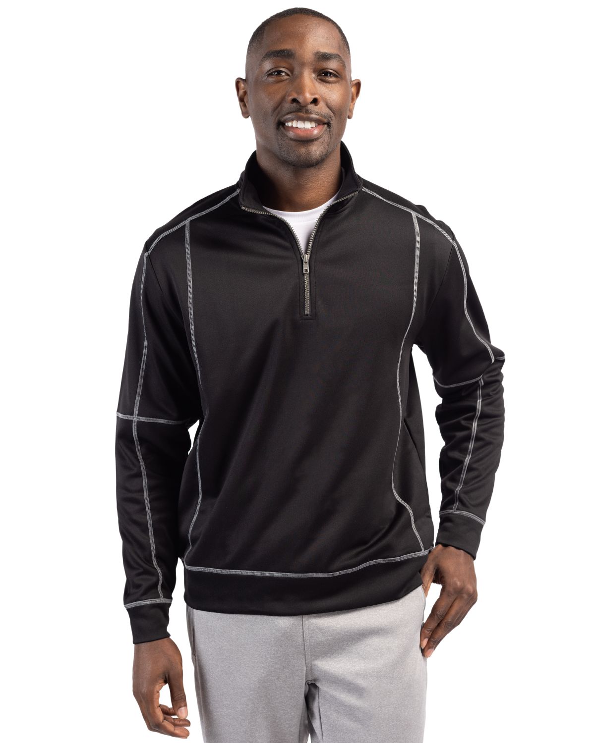 Clique Helsa Performance Knit Mens Half Zip 52