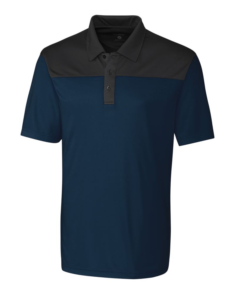 Clique Parma Colorblock Tech Jersey Mens Polo 43