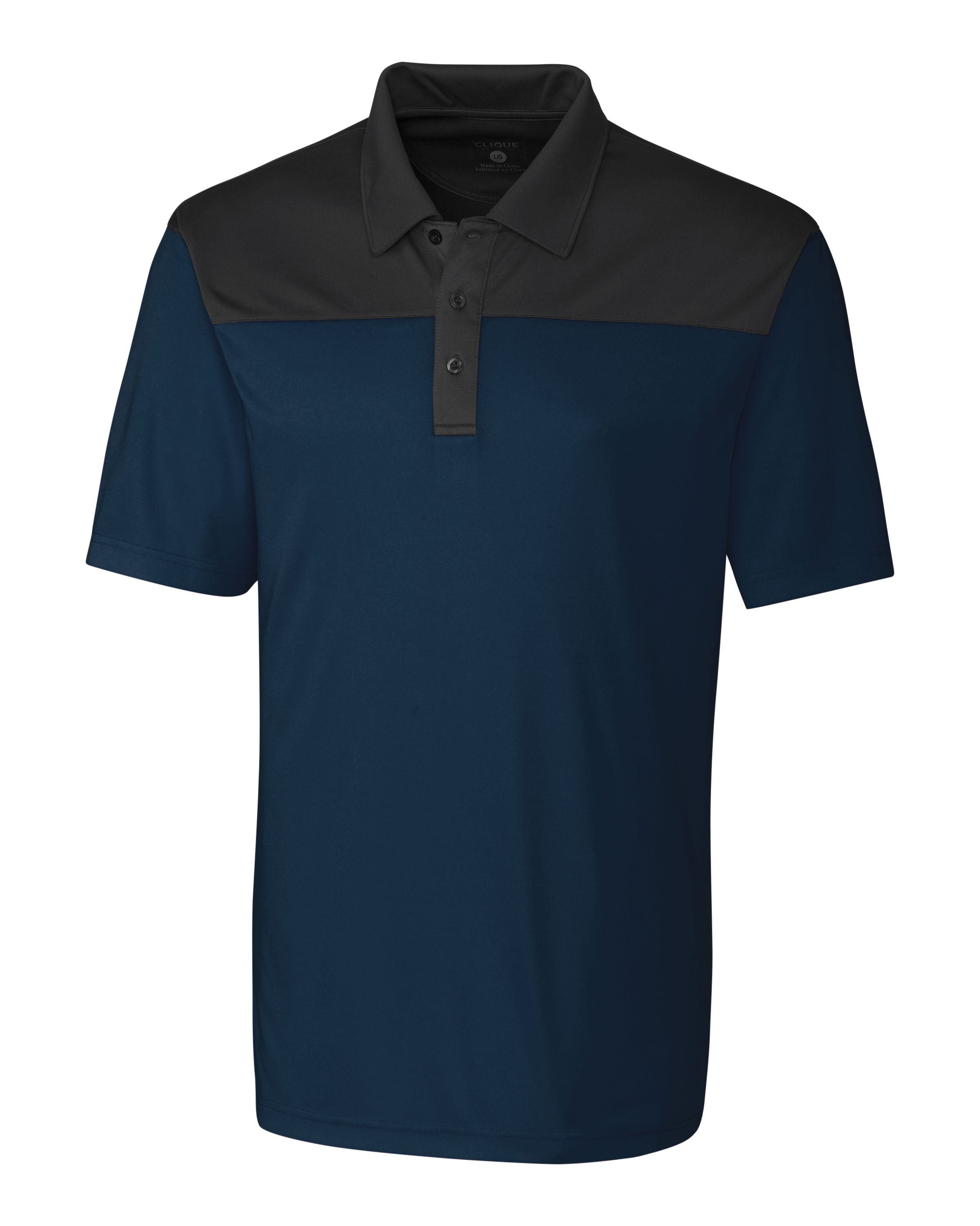 Clique Parma Colorblock Tech Jersey Mens Polo-Clique