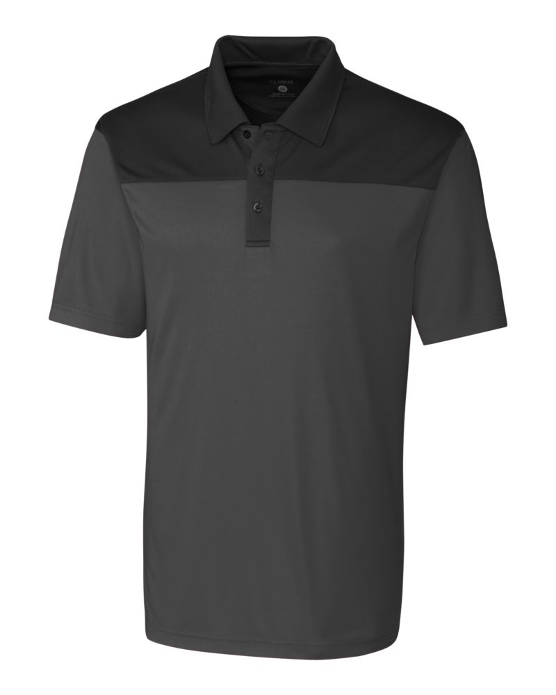 Clique Parma Colorblock Tech Jersey Mens Polo 20