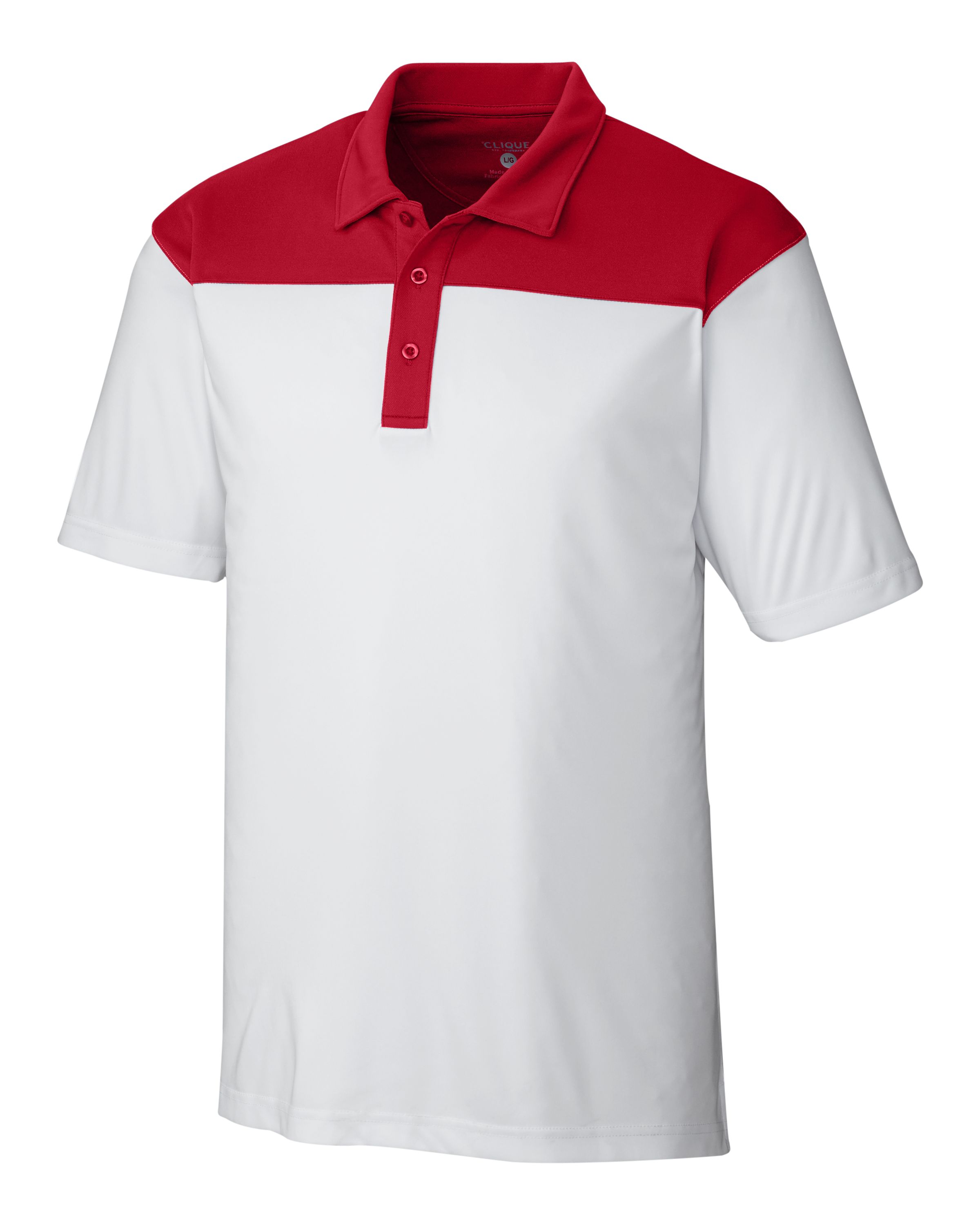 Clique Parma Colorblock Tech Jersey Mens Polo 32