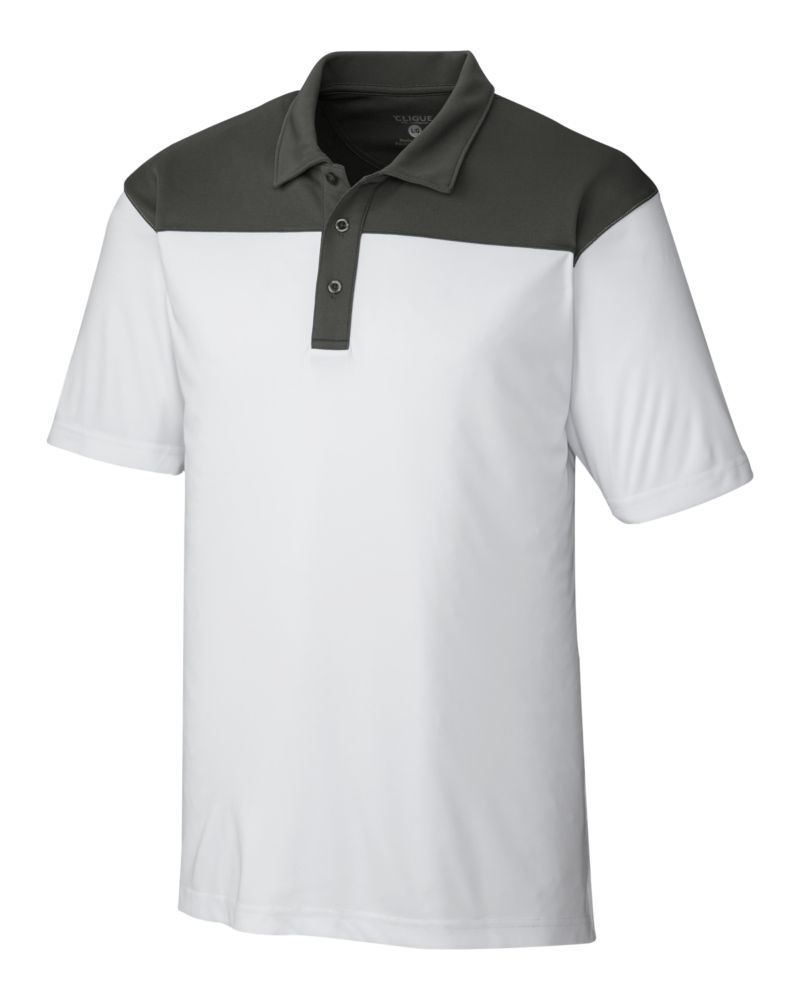 Clique Parma Colorblock Tech Jersey Mens Polo 35