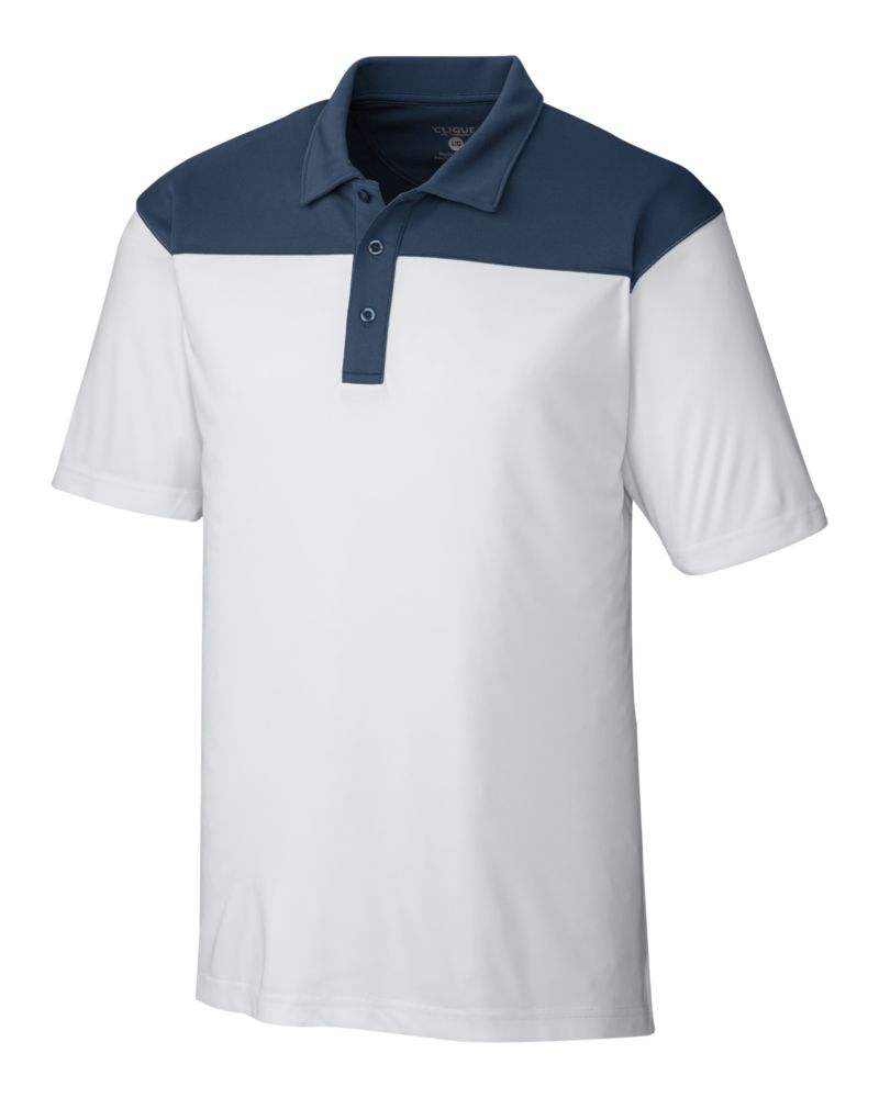Clique Parma Colorblock Tech Jersey Mens Polo 4