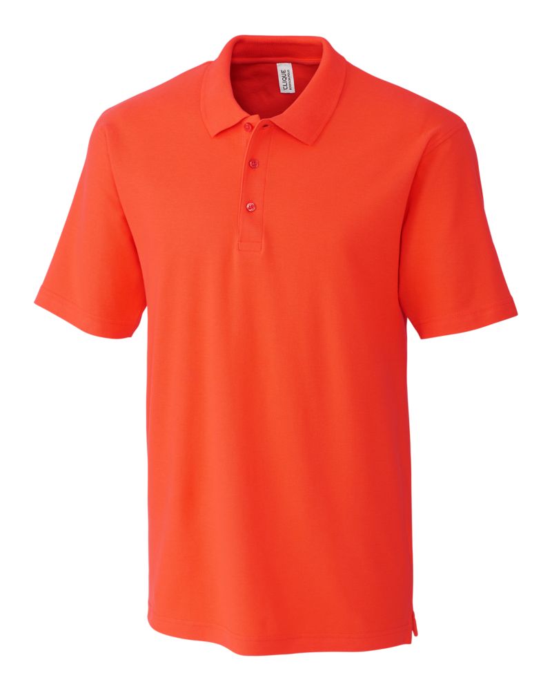 Clique Addison All Cotton Pique Mens Polo 37