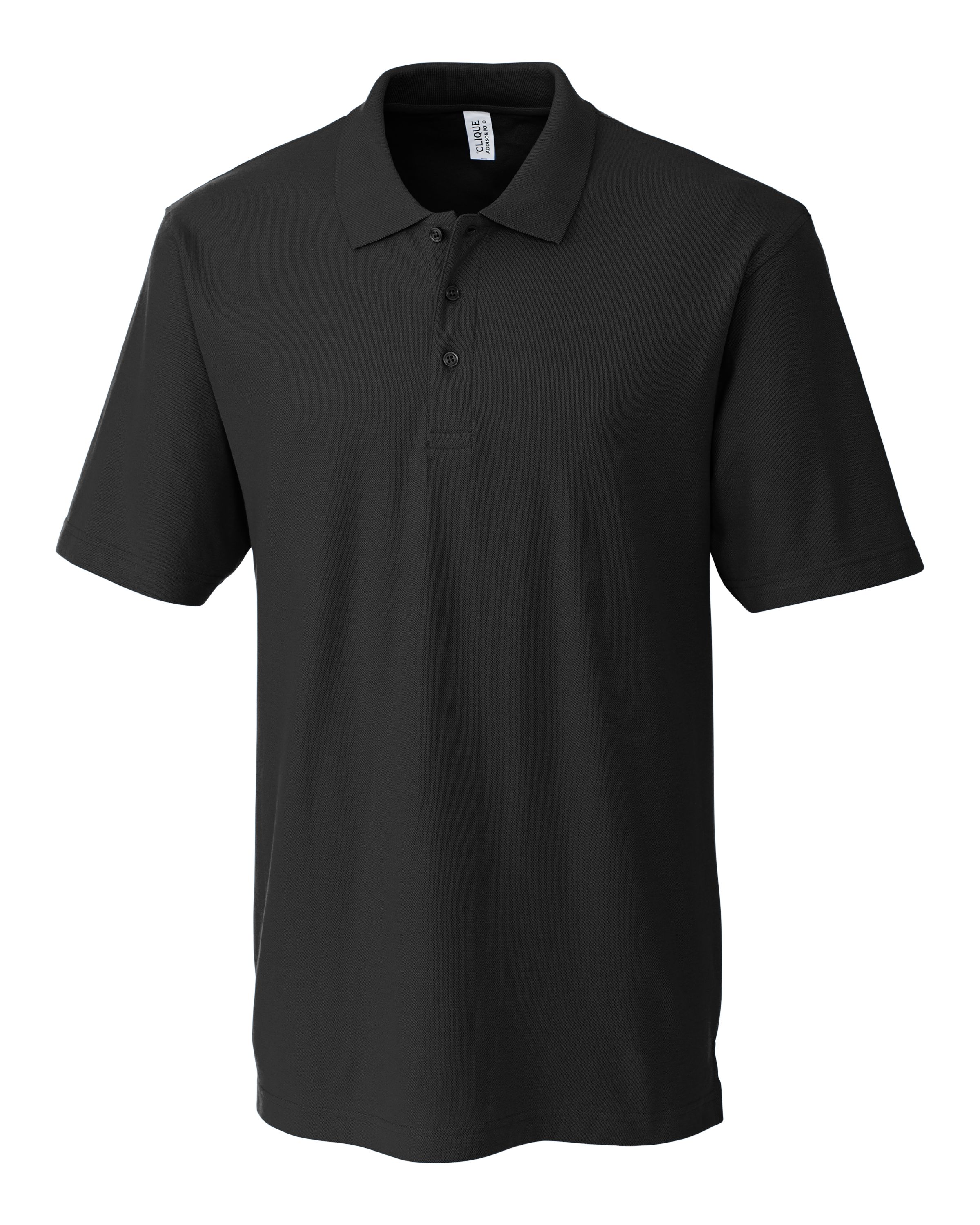 Clique Addison All Cotton Pique Short Sleeve Mens Polo-Clique