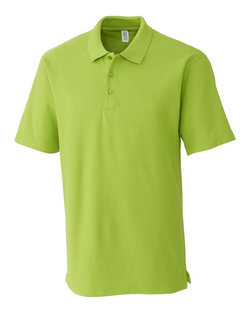 Clique Addison All Cotton Pique Mens Polo 42
