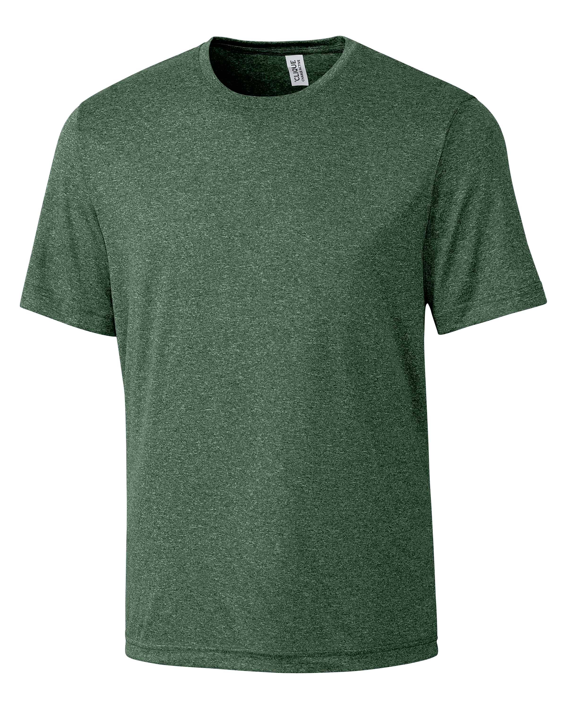 Clique Charge Active Mens Short Sleeve Tee-Clique