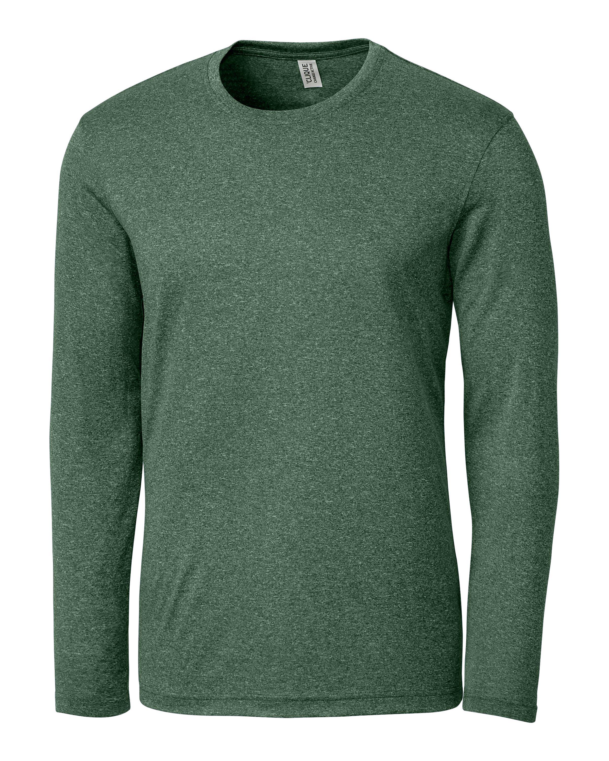 Clique Charge Active Mens Long Sleeve Tee-Clique