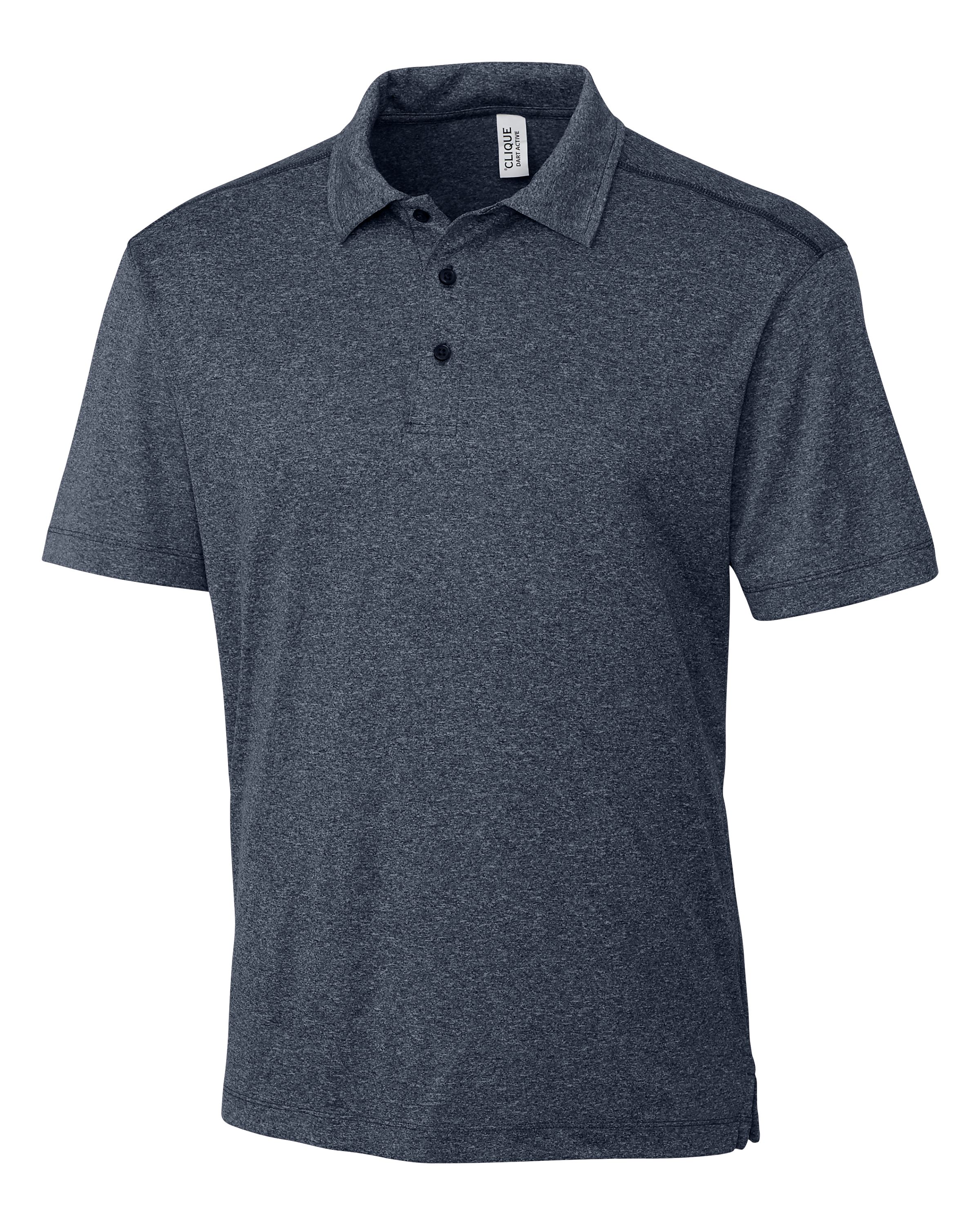 Clique Charge Active Mens Short Sleeve Polo-Clique