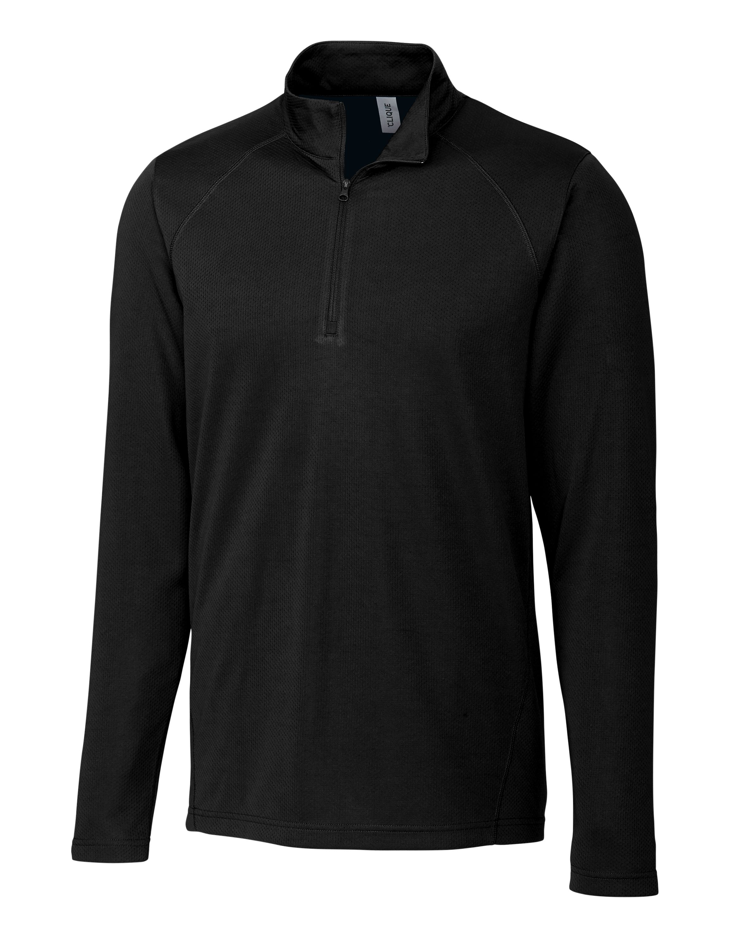 Clique Ice Pique Mens Half Zip Tech Pullover-Clique