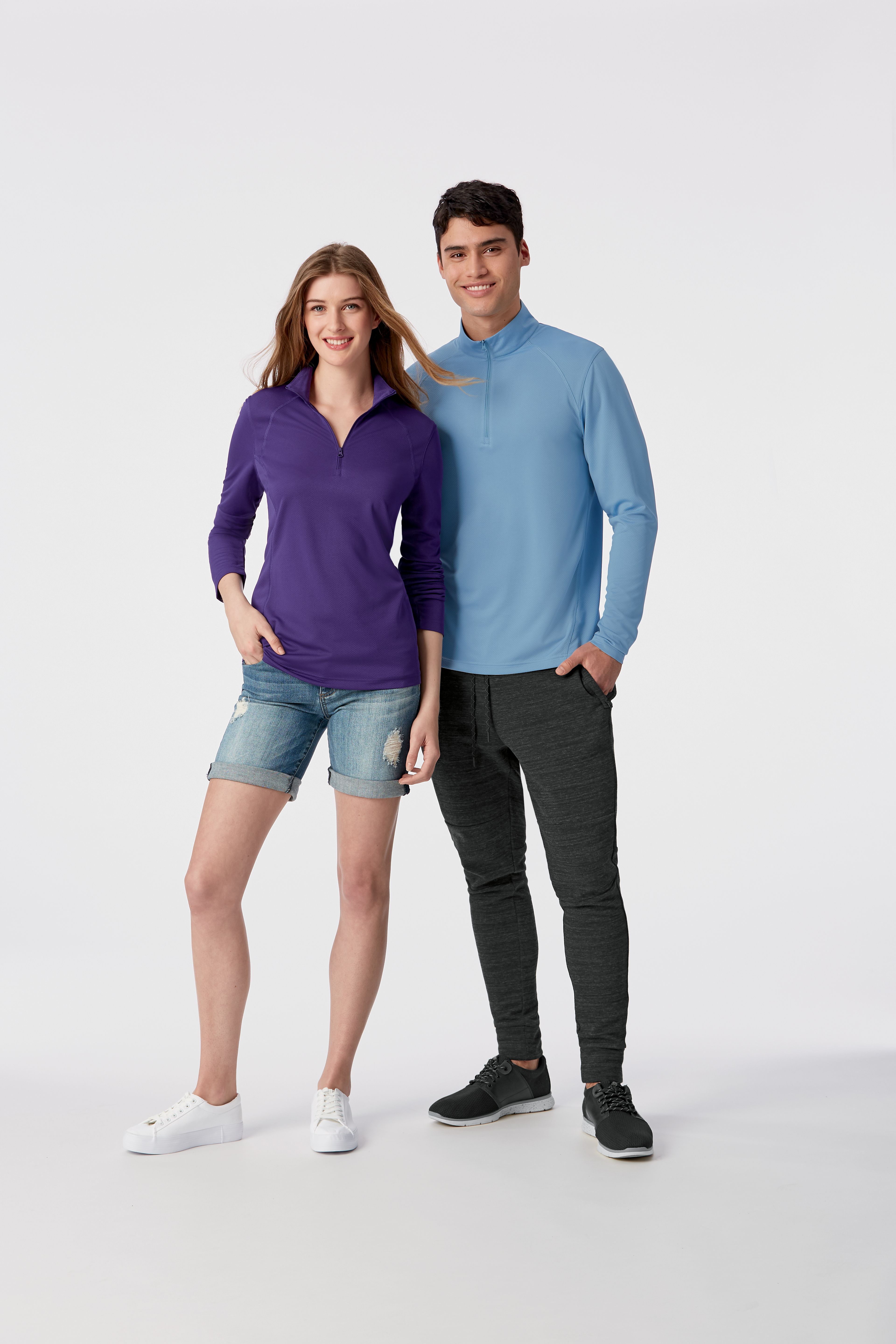 Clique Ice Pique Tech Mens Half Zip 119