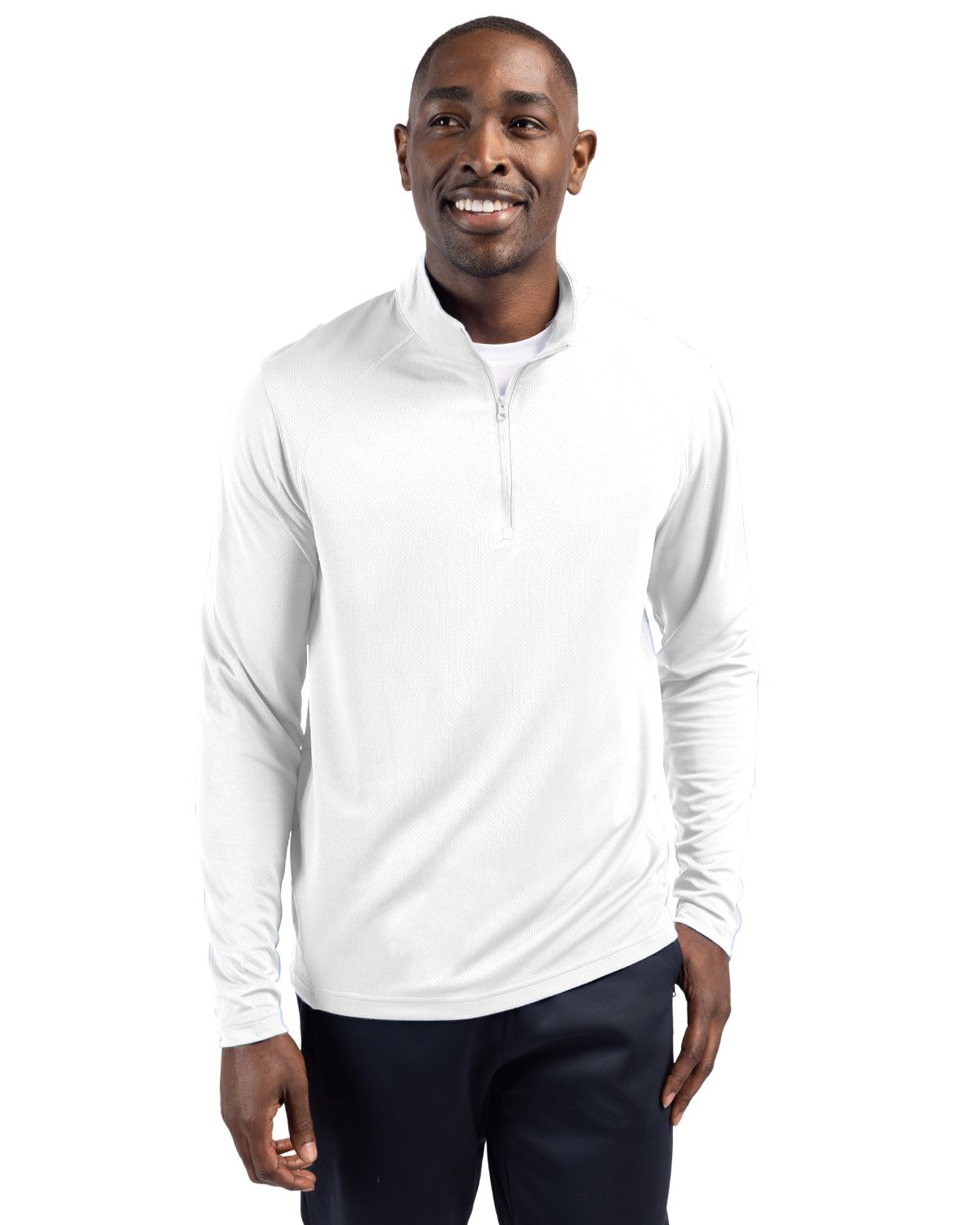 Clique Ice Pique Tech Mens Half Zip 100