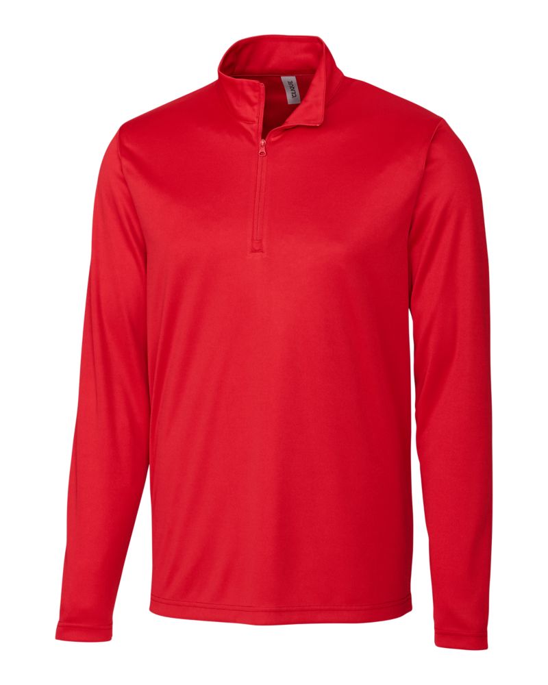 Clique Spin Solution-dyed Performance Interlock Mens Half Zip 71
