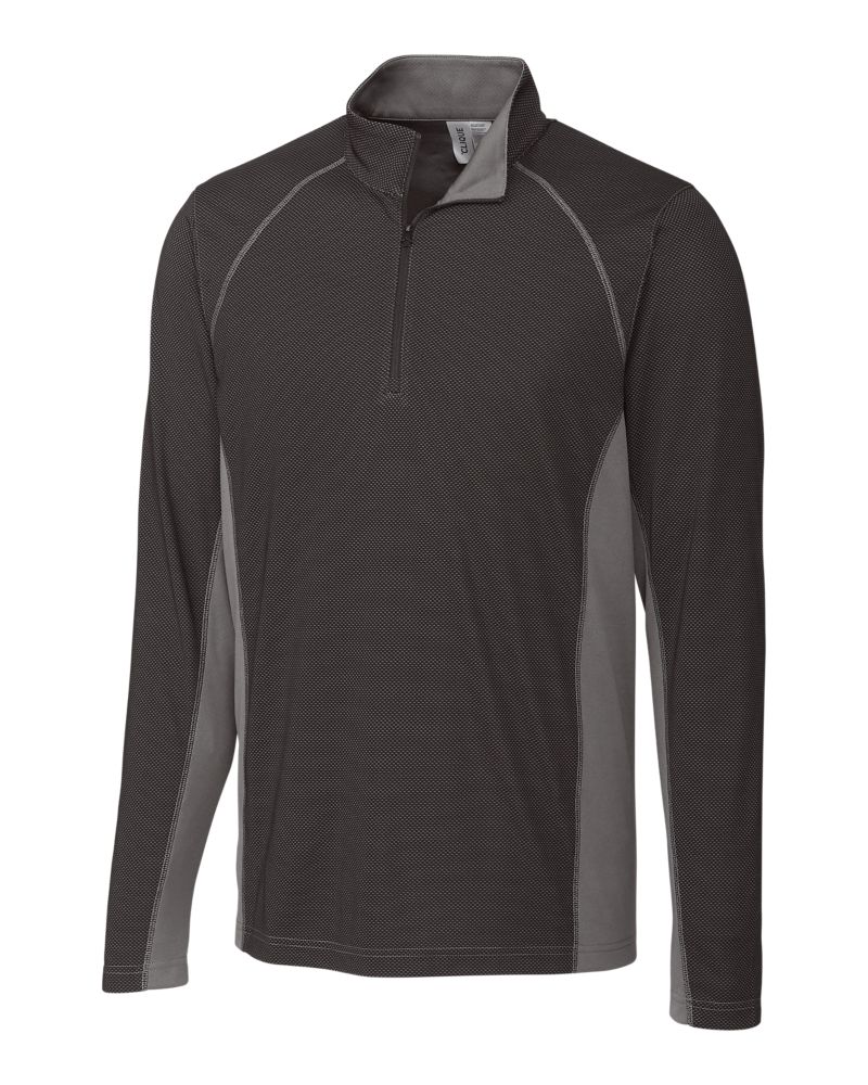Clique Ice Pique Colorblock Tech Mens Half Zip 43