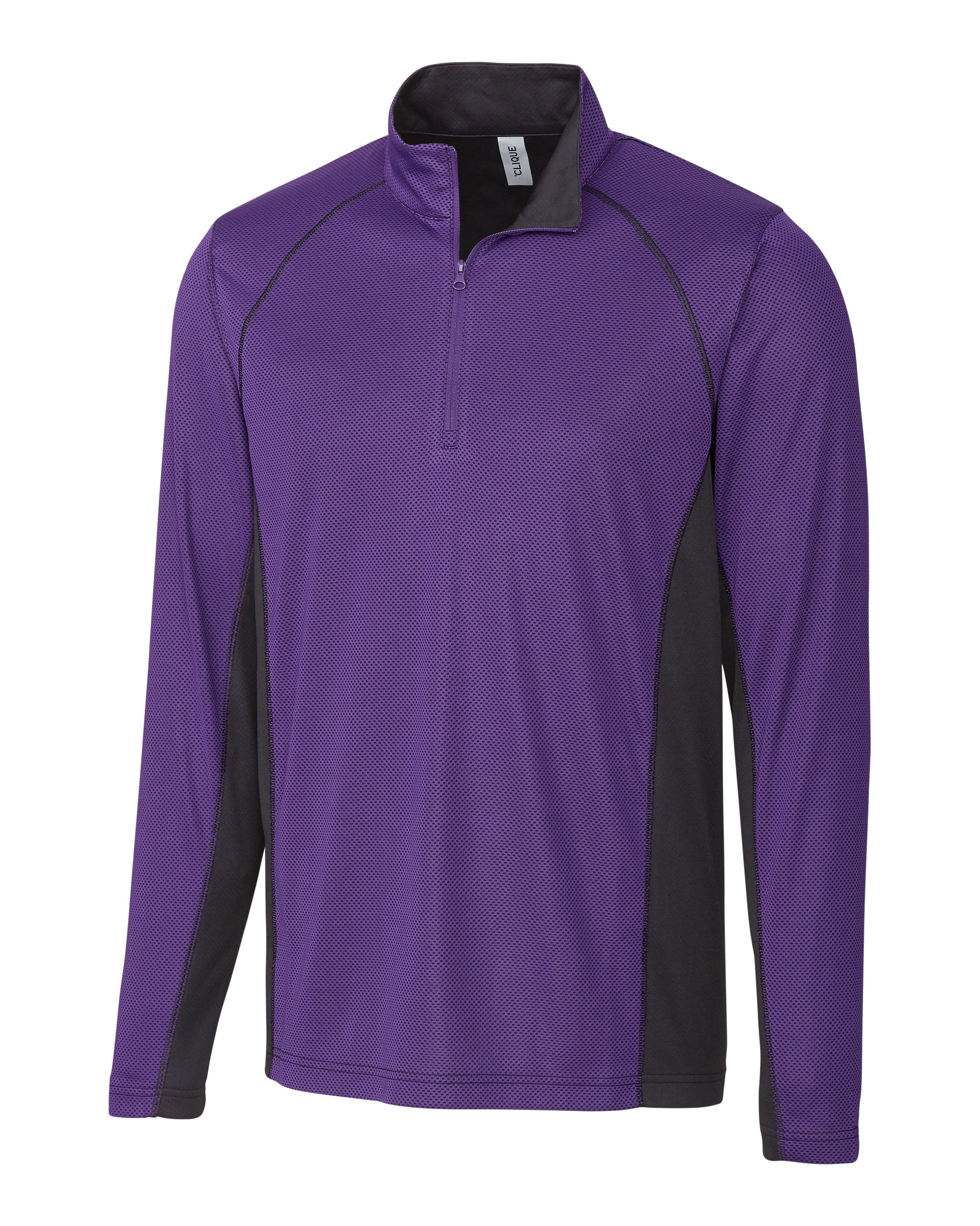Clique Ice Pique Colorblock Tech Mens Half Zip 38