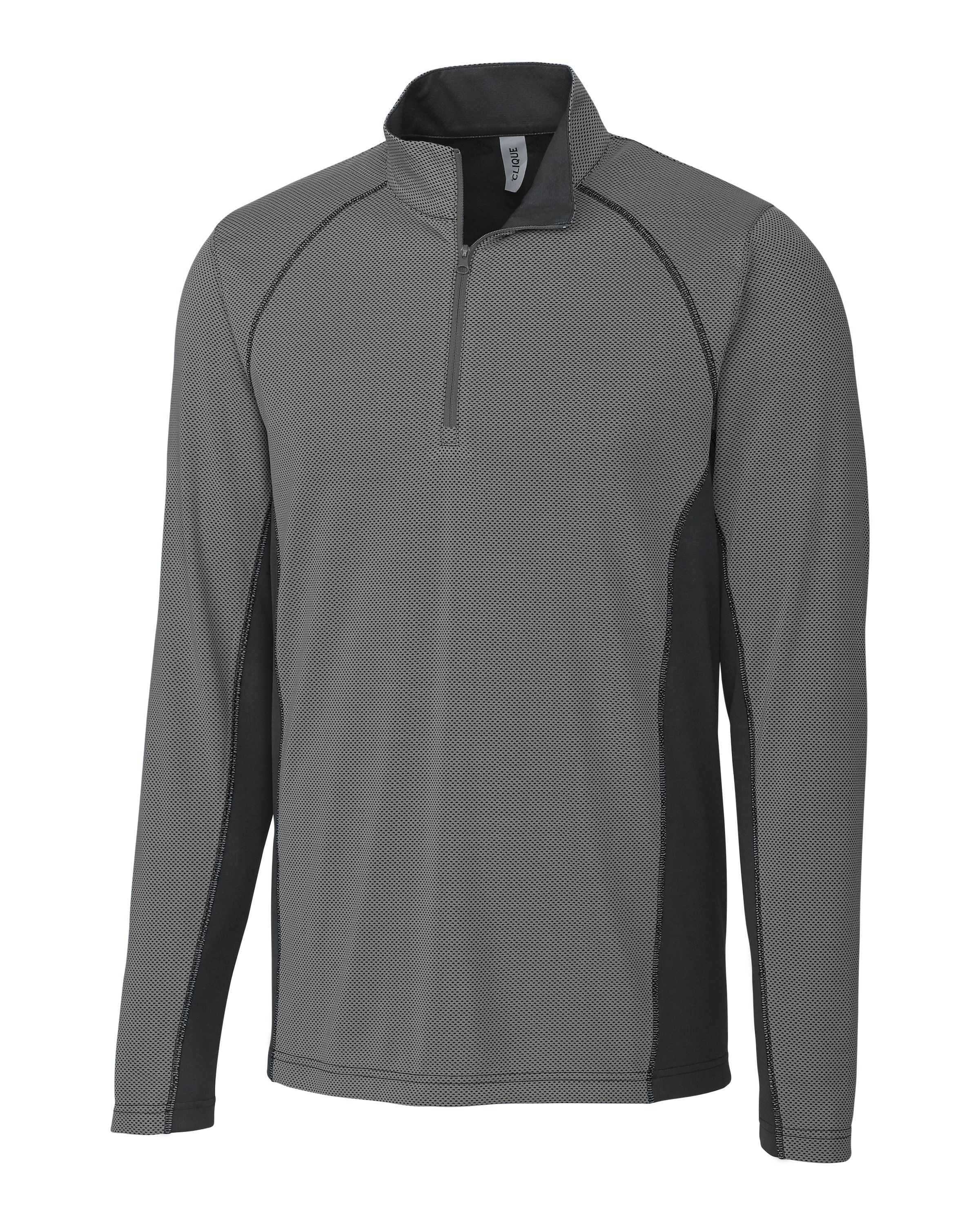 Clique Ice Pique Colorblock Tech Mens Half Zip 49