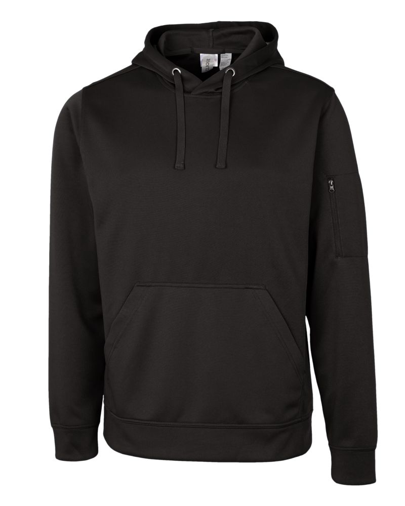 Clique Lift Solution-dyed Performance Unisex Hooded Pullover Sweatshirt 65