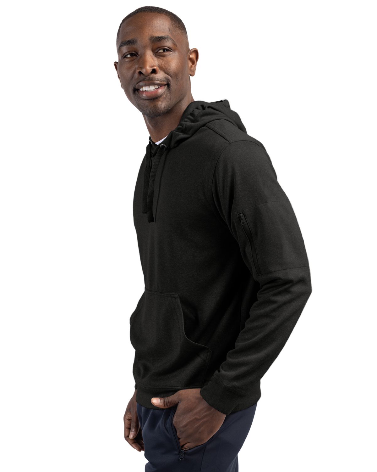 Clique Lift Solution-dyed Performance Unisex Hooded Pullover Sweatshirt 150