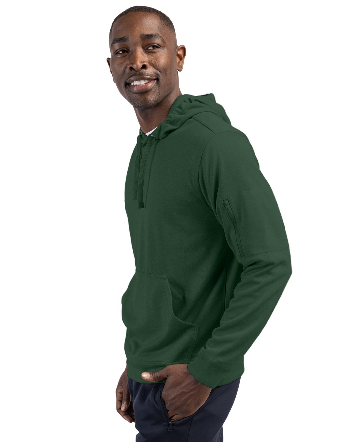 Clique Lift Solution-dyed Performance Unisex Hooded Pullover Sweatshirt 99