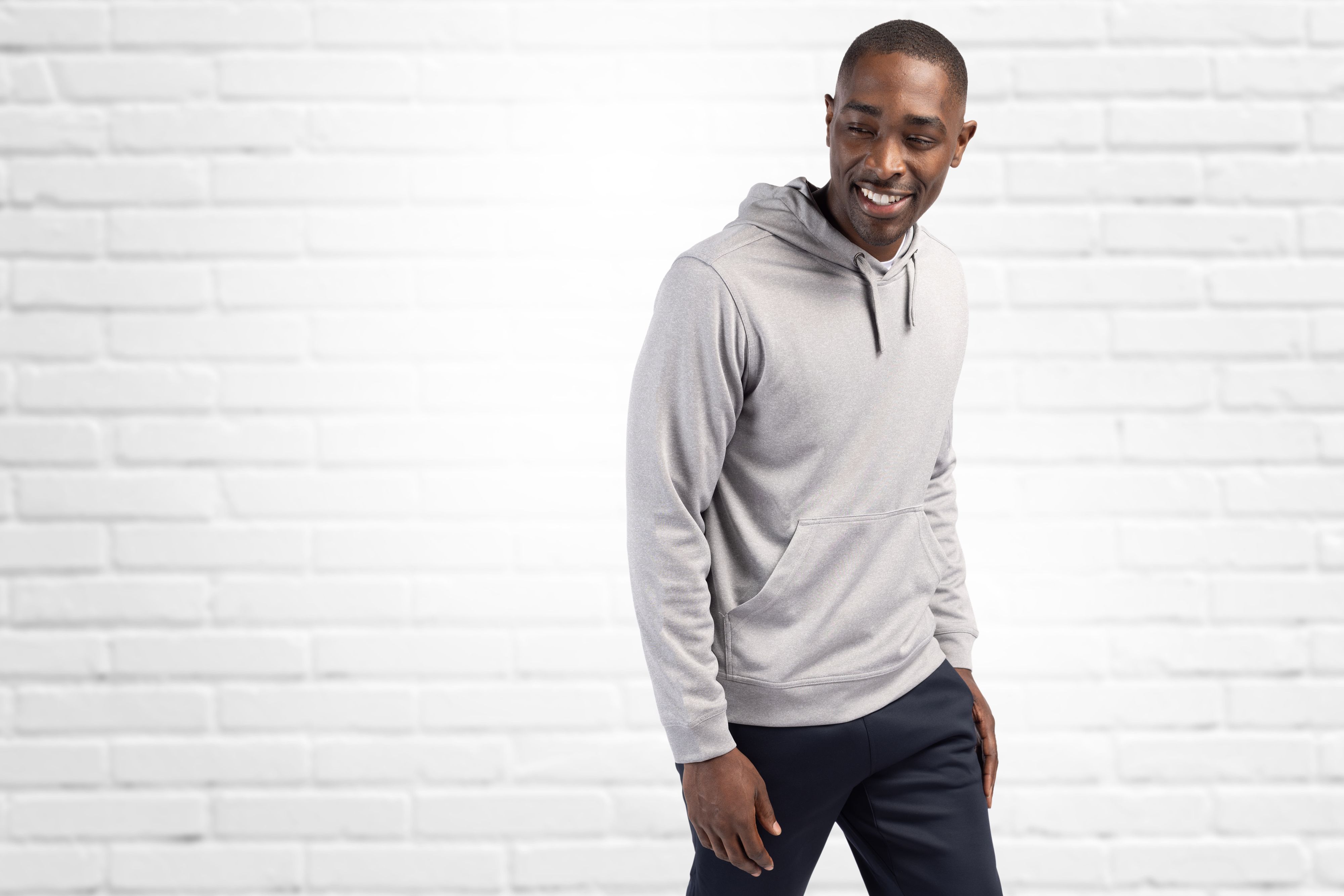 Clique Lift Solution-dyed Performance Unisex Hooded Pullover Sweatshirt 73