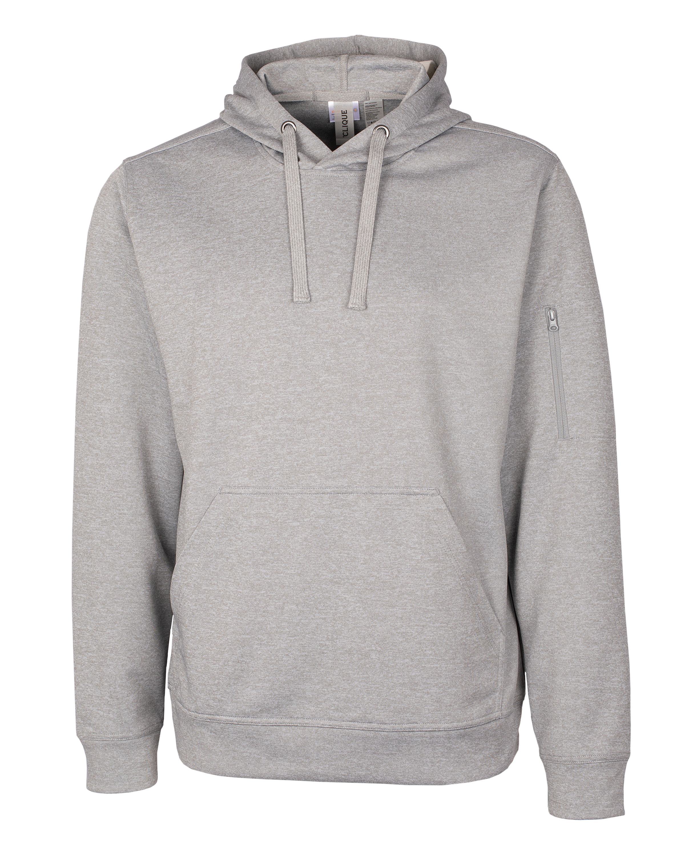 Clique Lift Solution-dyed Performance Unisex Hooded Pullover Sweatshirt 43