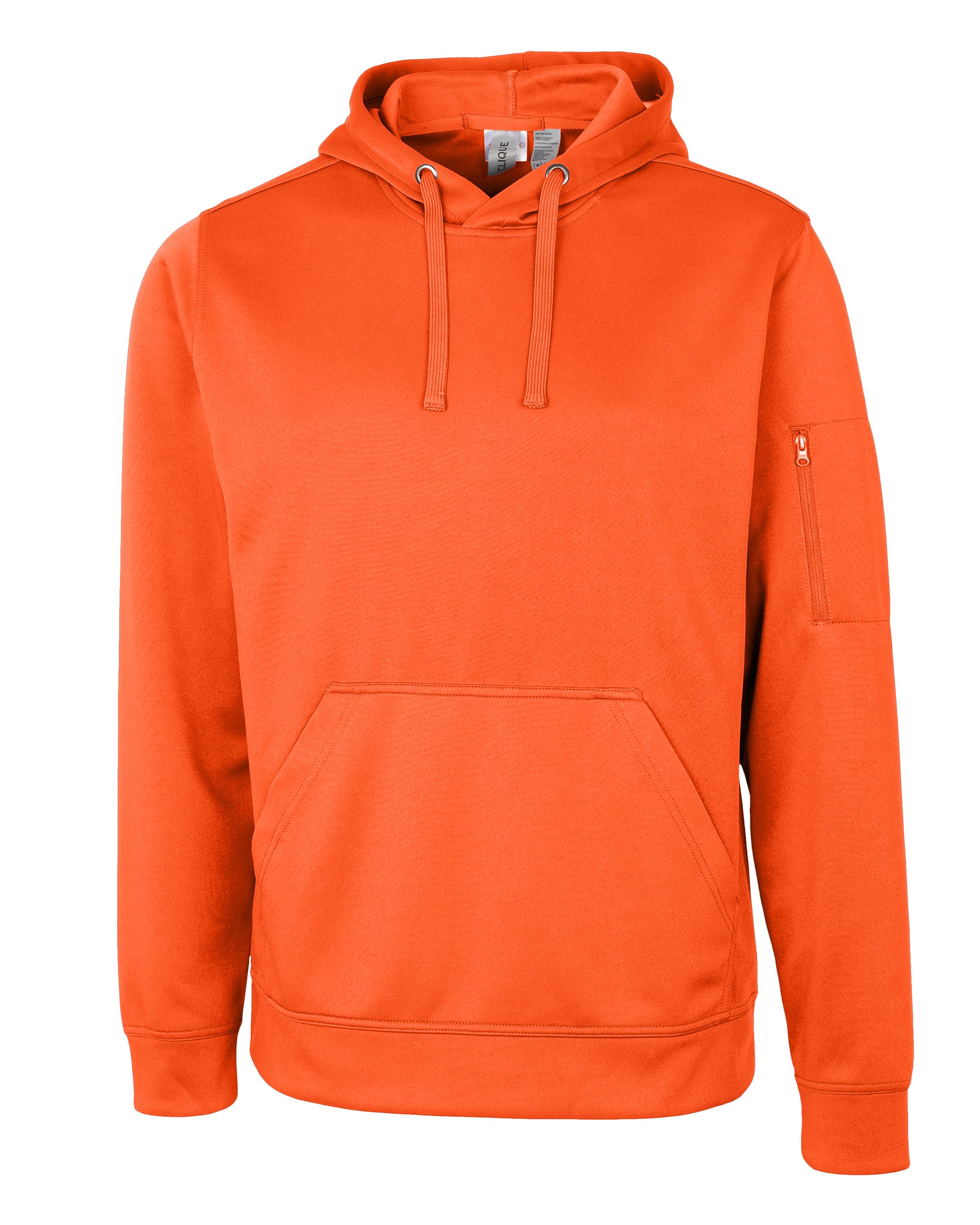 Clique Lift Solution-dyed Performance Unisex Hooded Pullover Sweatshirt 147