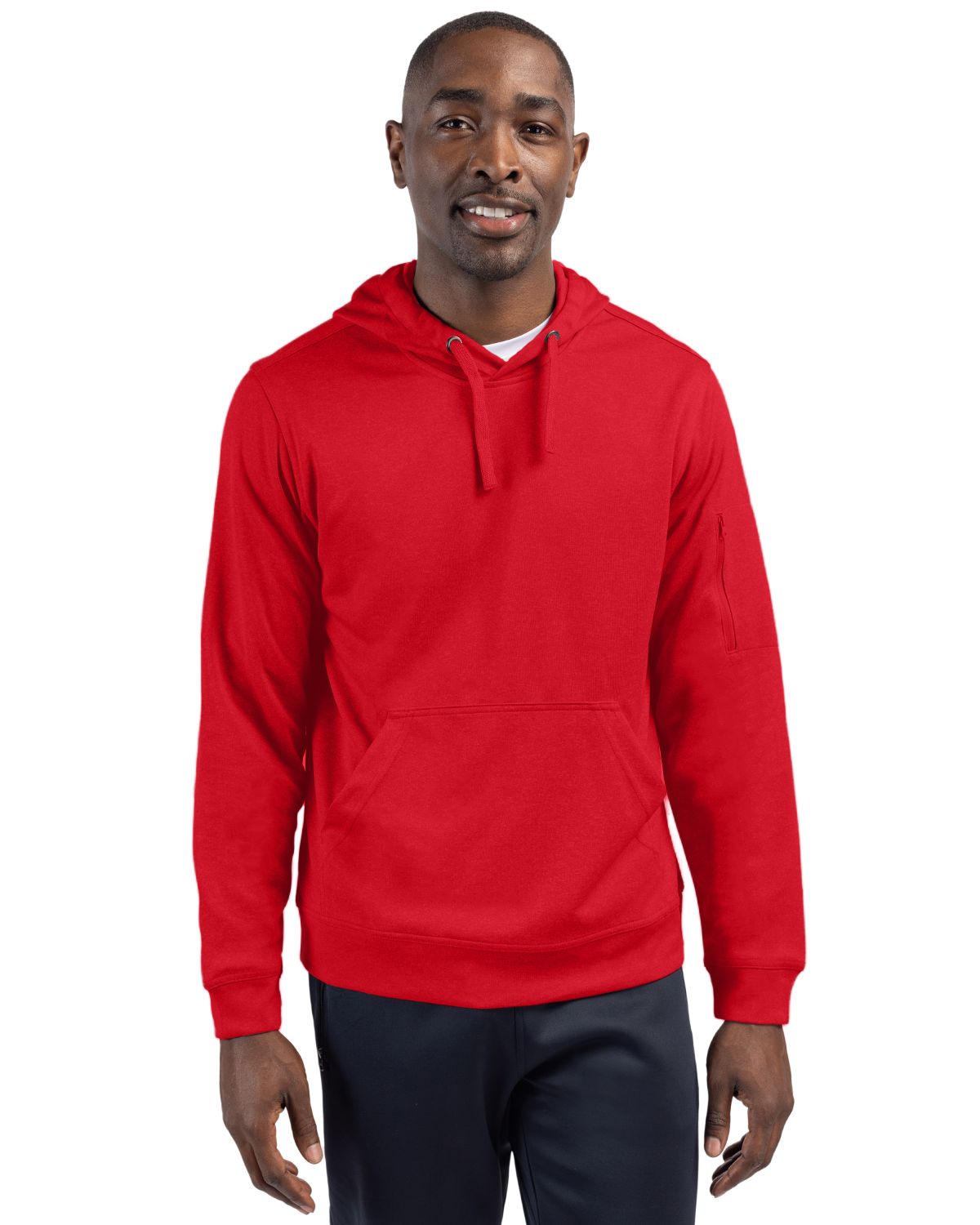 Clique Lift Solution-dyed Performance Unisex Hooded Pullover Sweatshirt 143
