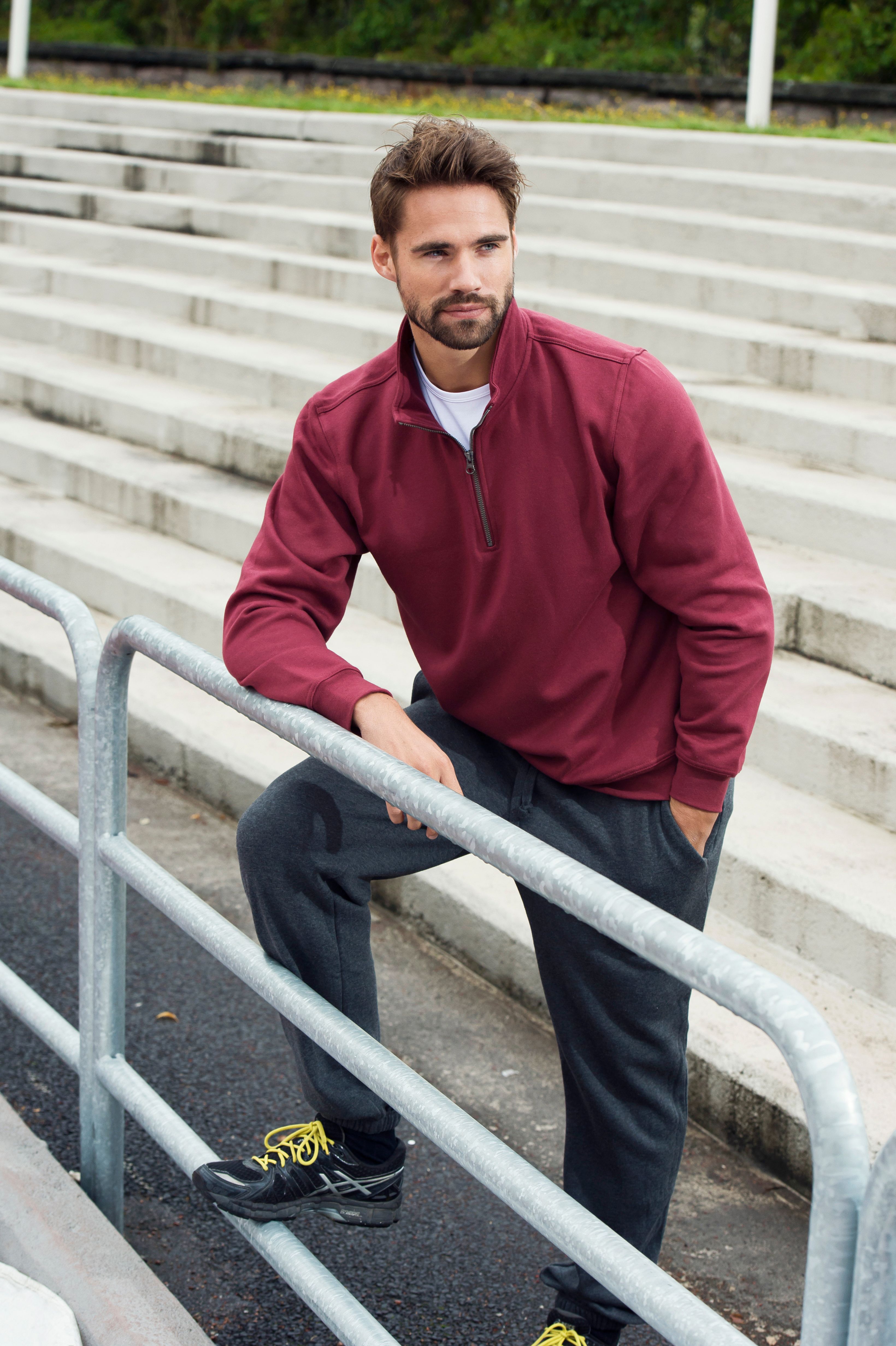 Clique Stockholm Unisex Half Zip Sweatshirt 87