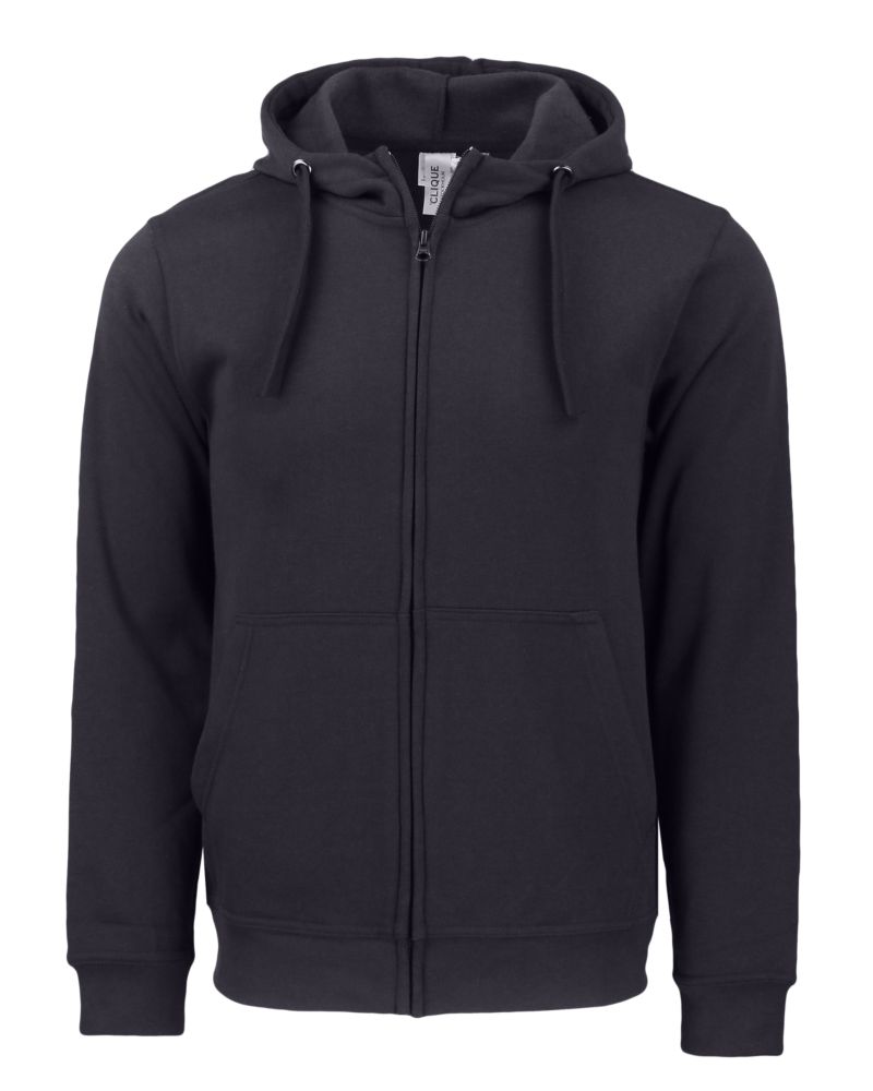 Clique Stockholm Unisex Full Zip Hooded Sweatshirt 154