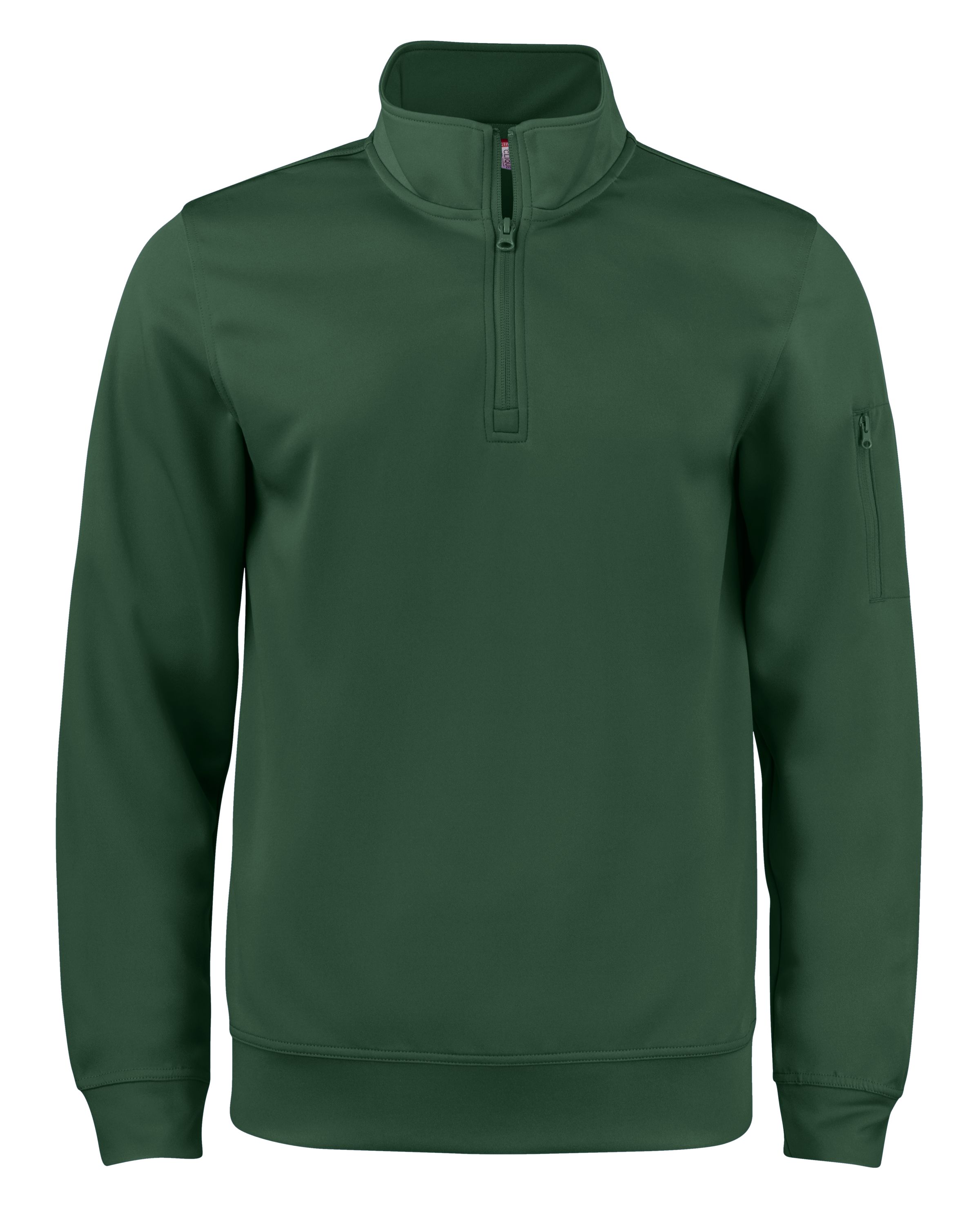 Clique Lift Solution-dyed Performance Unisex Half Zip Sweatshirt 121