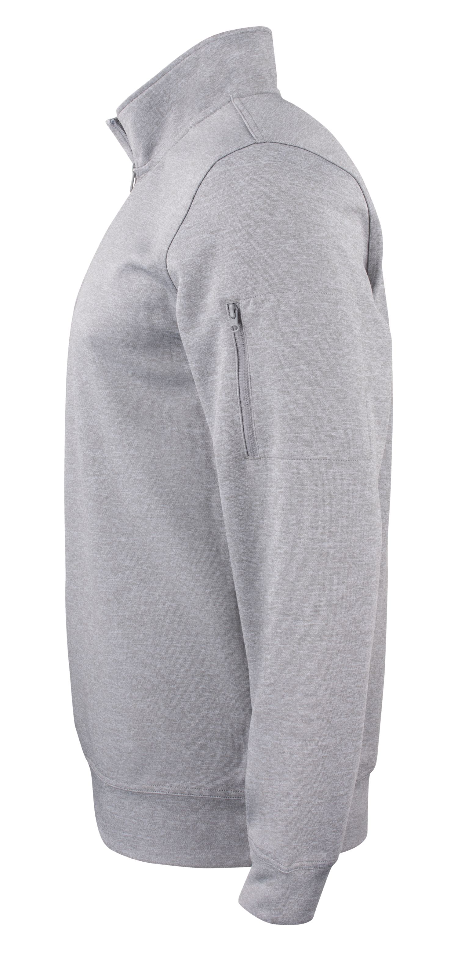 Clique Lift Solution-dyed Performance Unisex Half Zip Sweatshirt 93