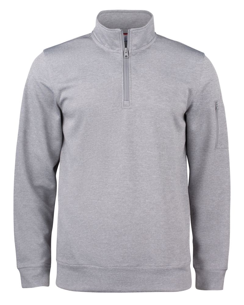 Clique Lift Solution-dyed Performance Unisex Half Zip Sweatshirt 86