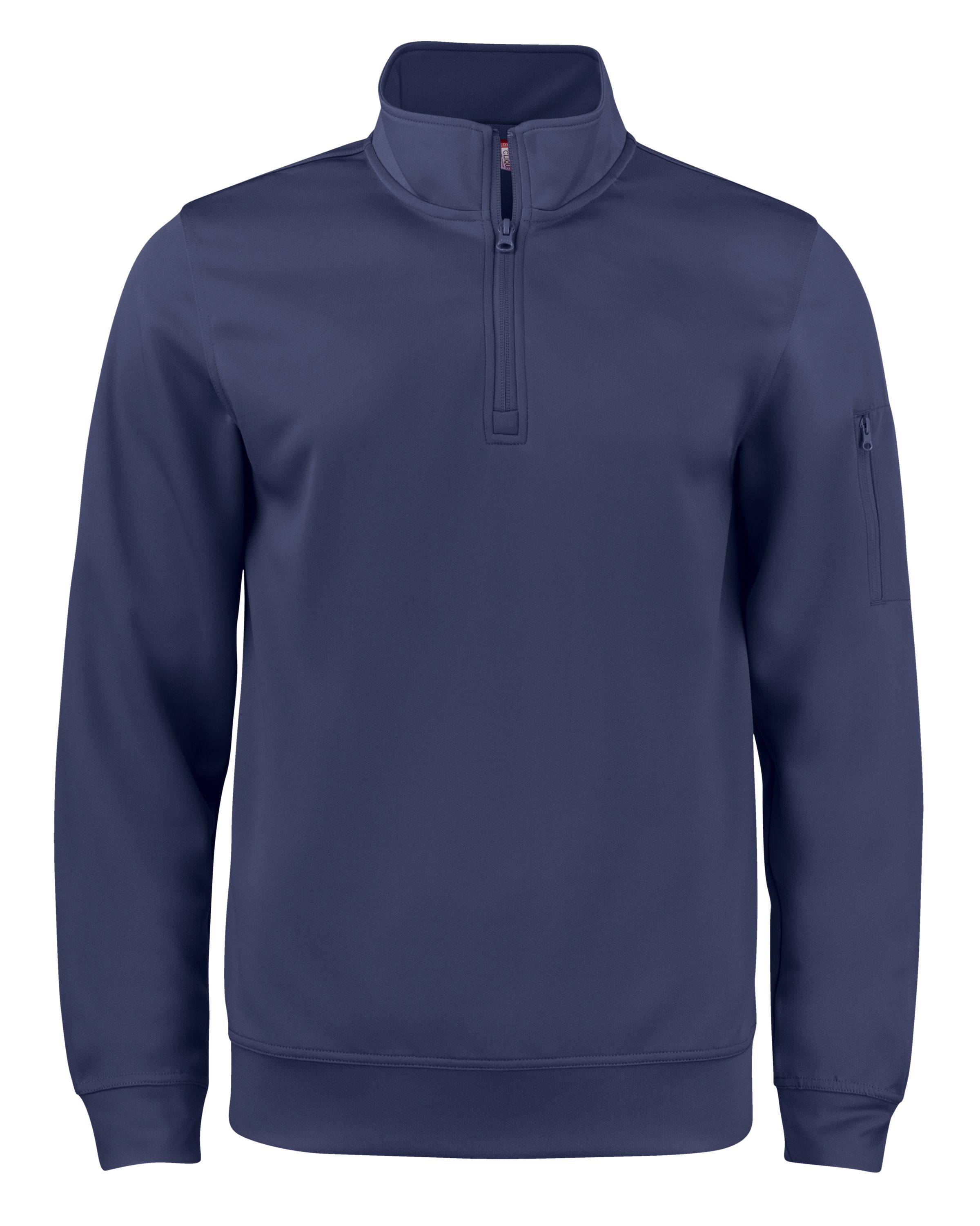 Clique Lift Solution-dyed Performance Unisex Half Zip Sweatshirt 157
