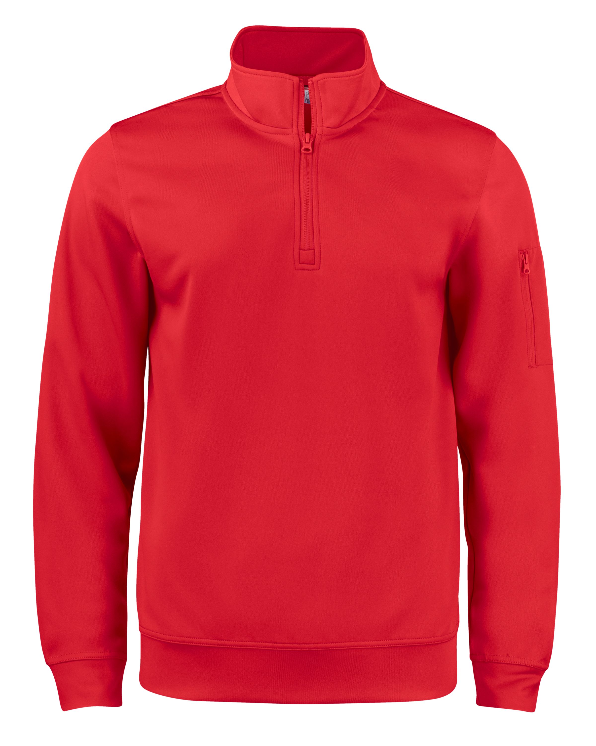 Clique Lift Solution-dyed Performance Unisex Half Zip Sweatshirt 193