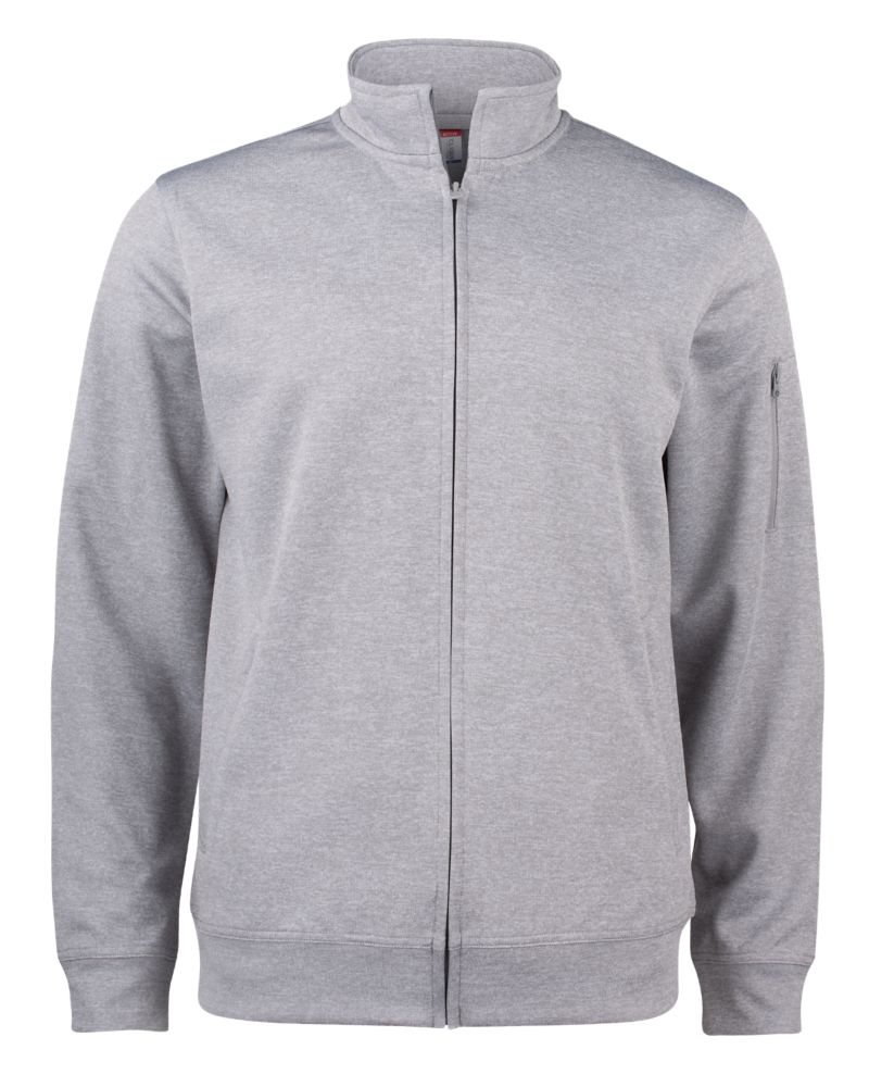 Clique Lift Solution-dyed Performance Unisex Full Zip Sweatshirt 55
