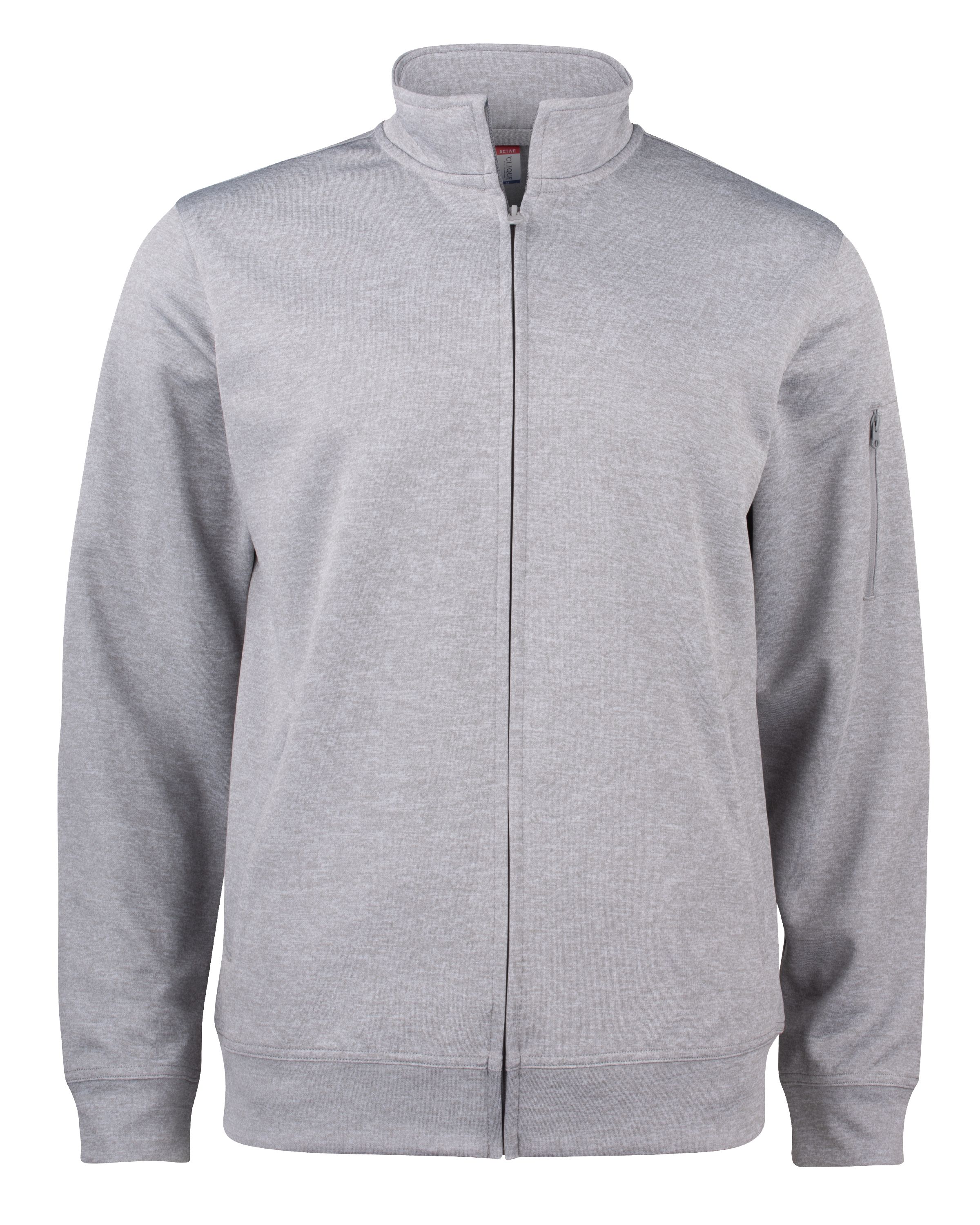 Clique Lift Solution-dyed Performance Unisex Full Zip Sweatshirt 35