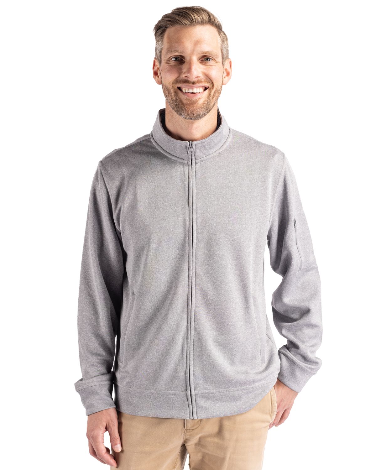 Clique Lift Solution-dyed Performance Unisex Full Zip Sweatshirt 2