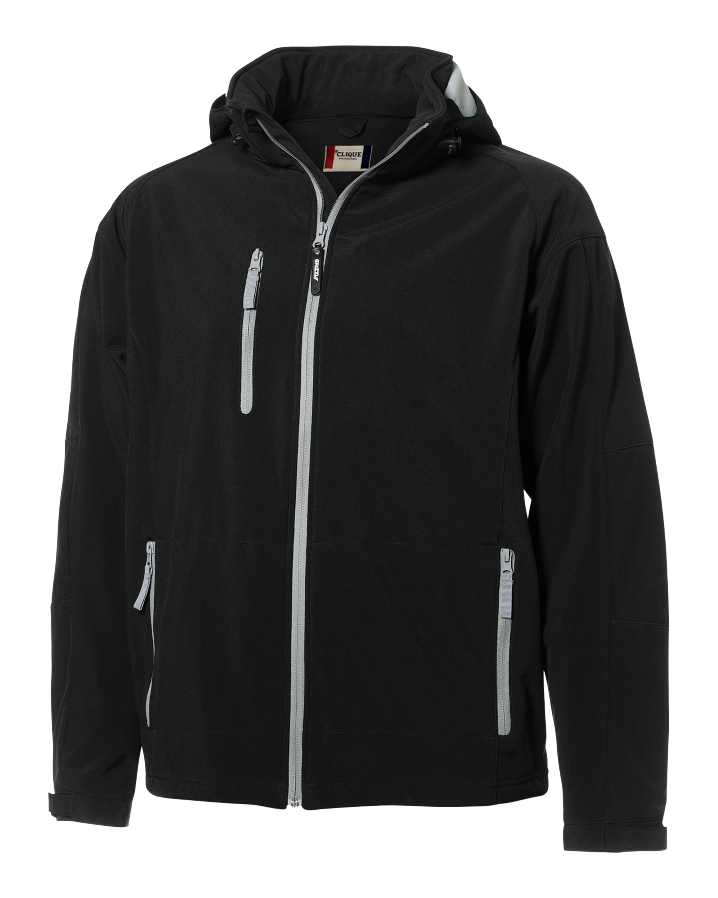 Clique Serac Stretch Softshell Mens Full Zip Jacket 36